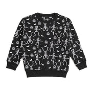 Glow In The Dark Silly Skelly Halloween Sweatshirt