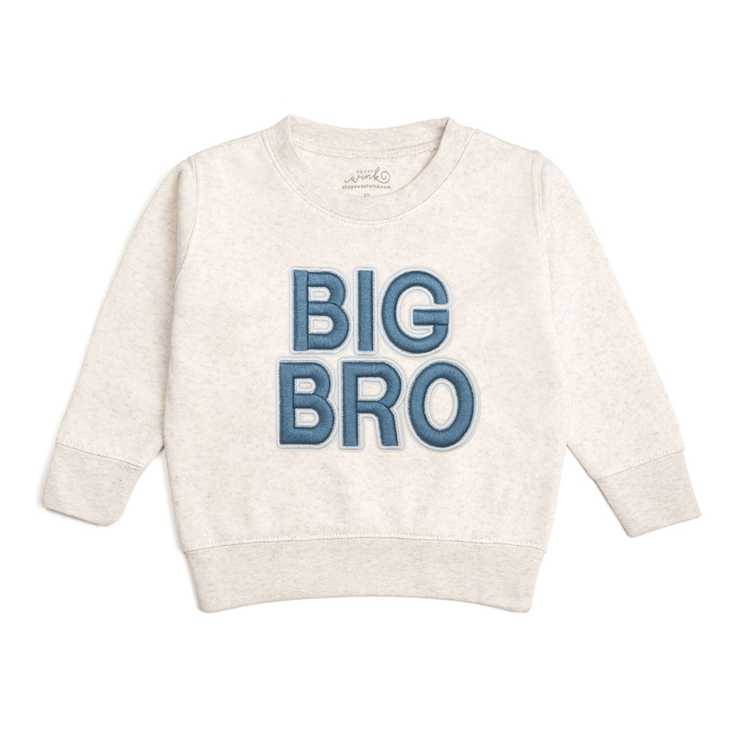 Big Bro Embroidered Patch Sweatshirt