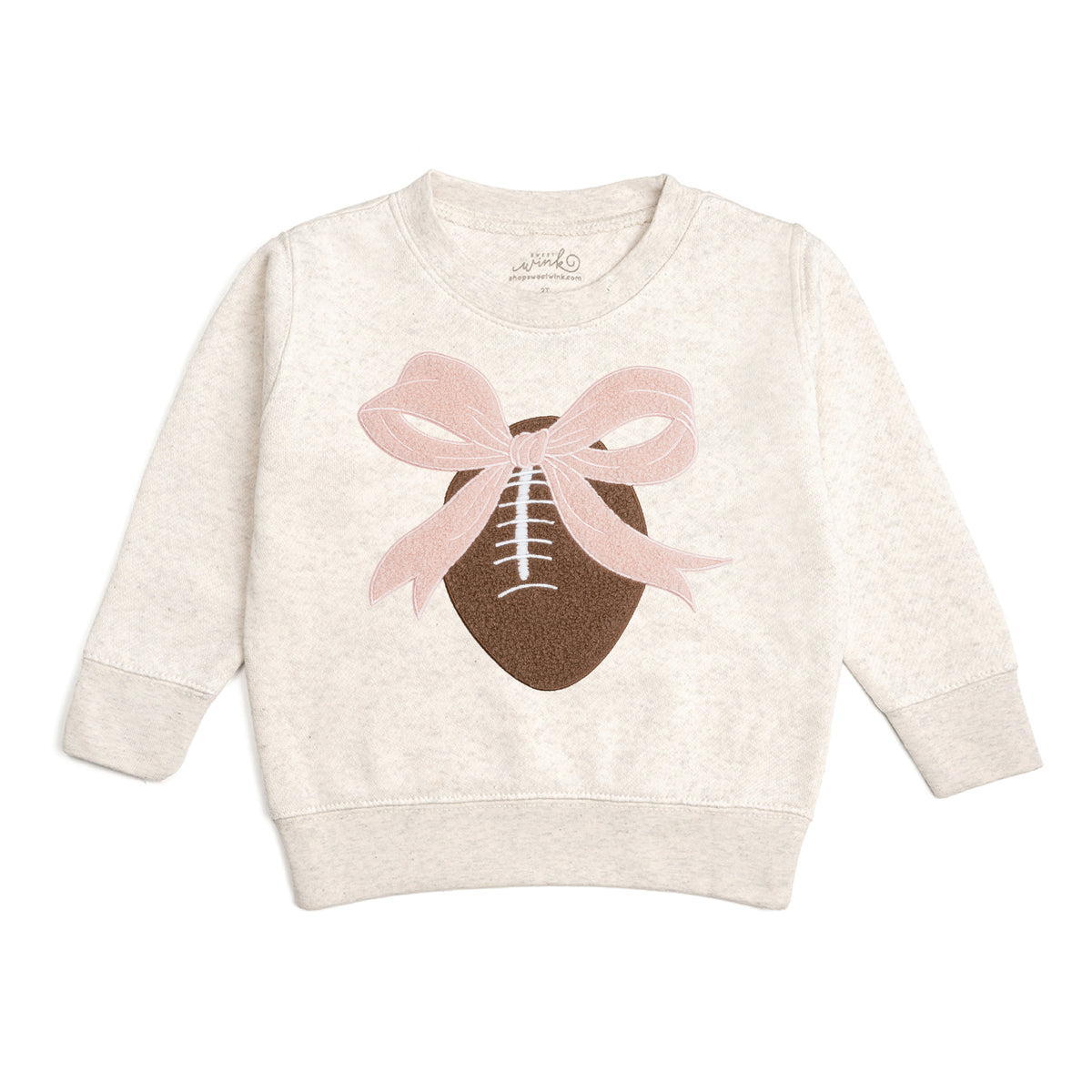 Coquette Football Patch Sweatshirt