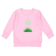 Golf Tee Bow Patch Sweatshirt
