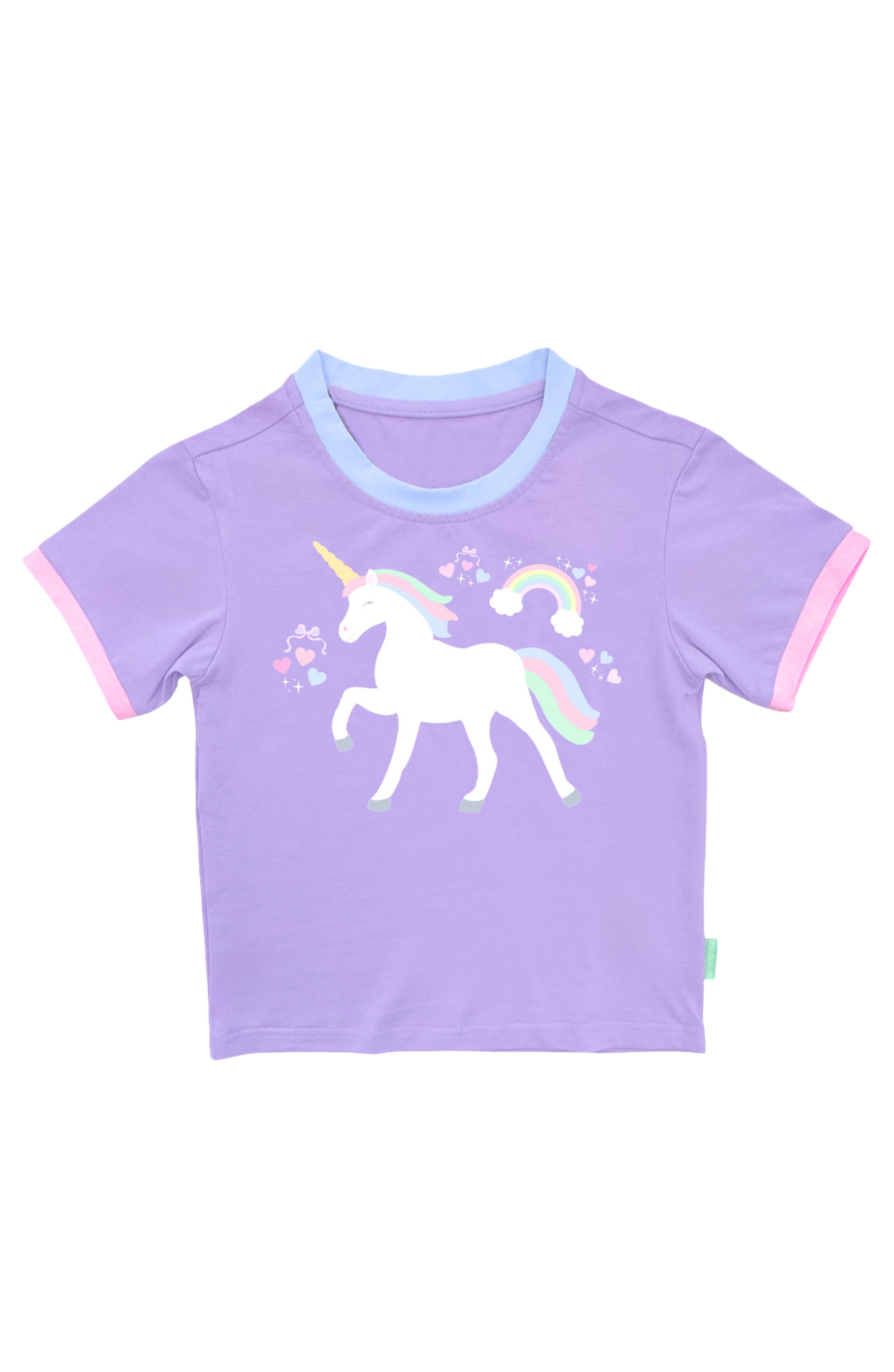 Rainbow Unicorn T-shirt (girls)
