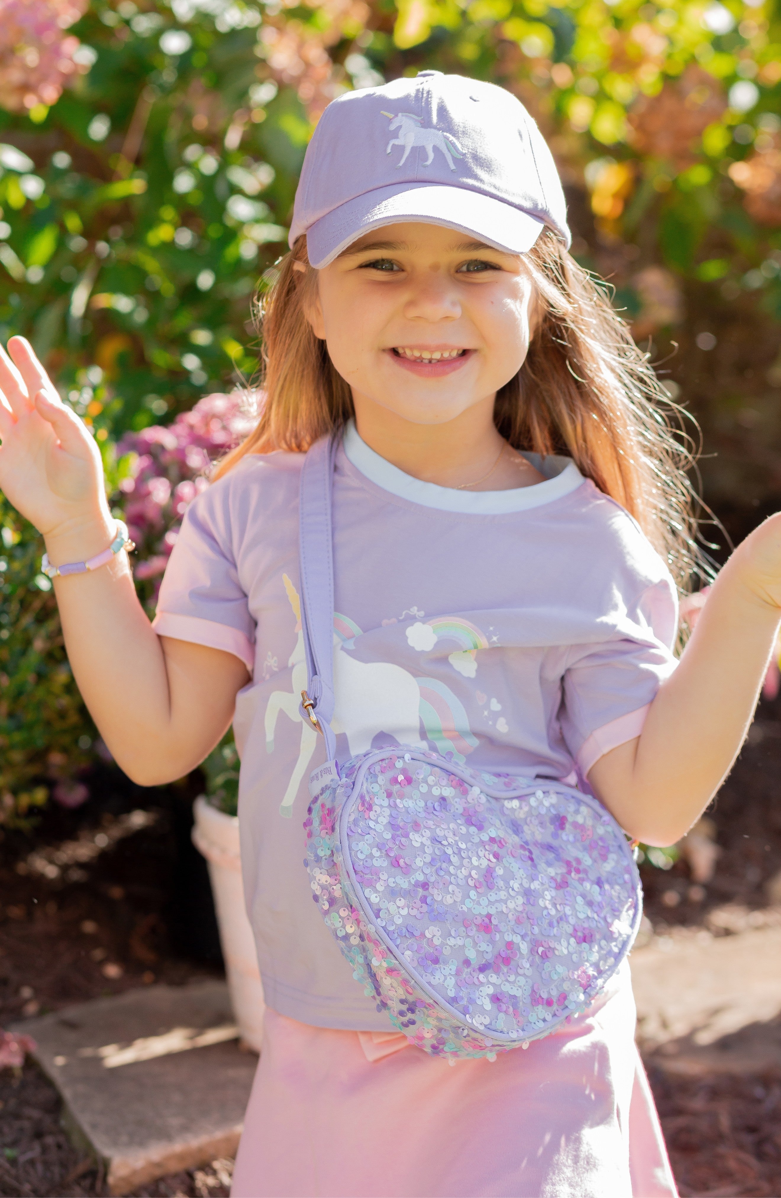 Rainbow Unicorn T-shirt (girls)