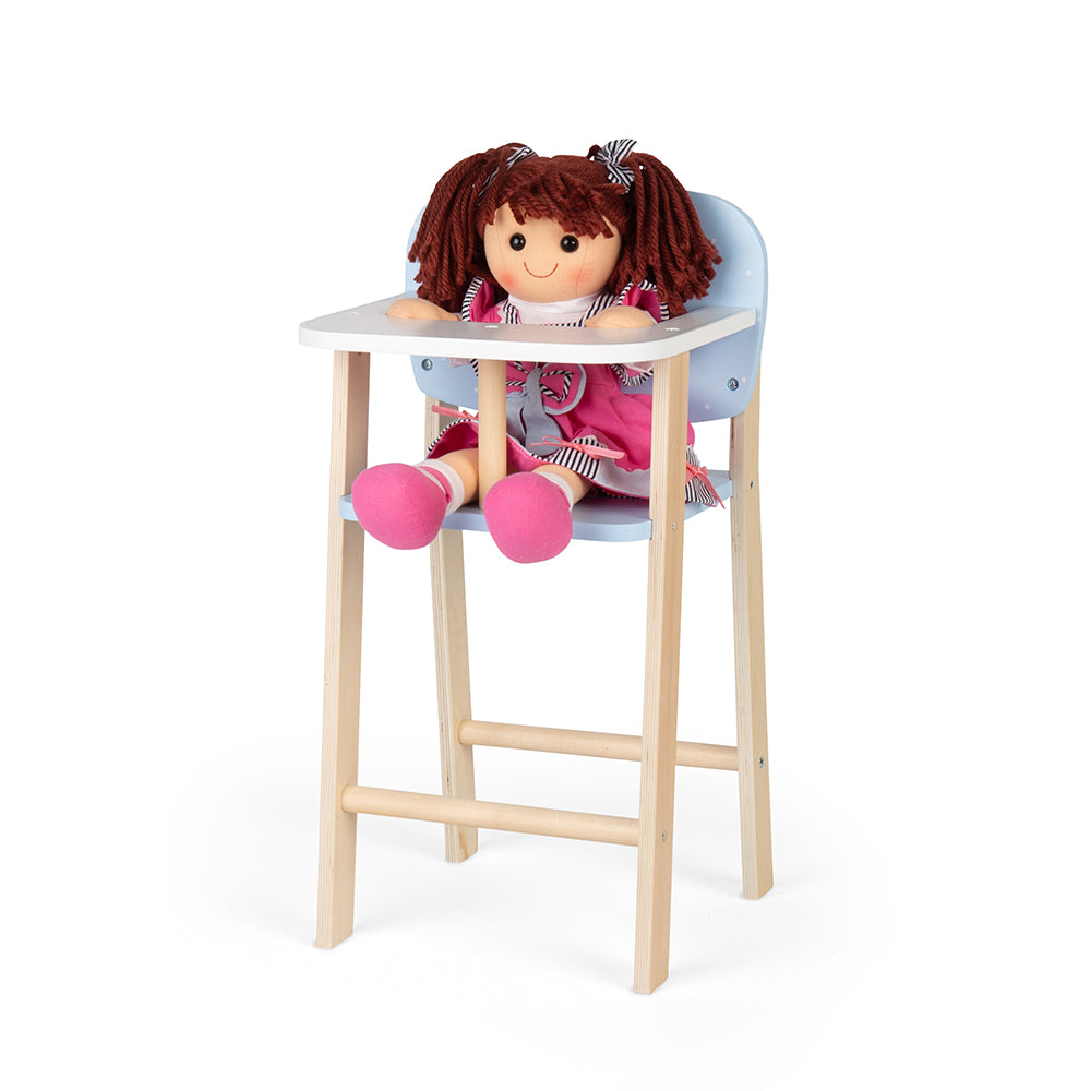 Tidlo Doll's High Chair By Bigjigs Toys Us
