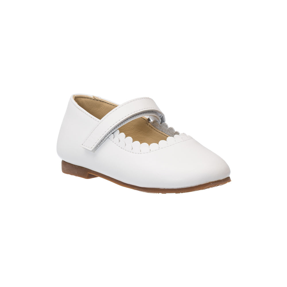 Aria Flat Toddler White