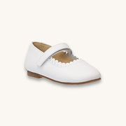 Aria Flat Toddler White