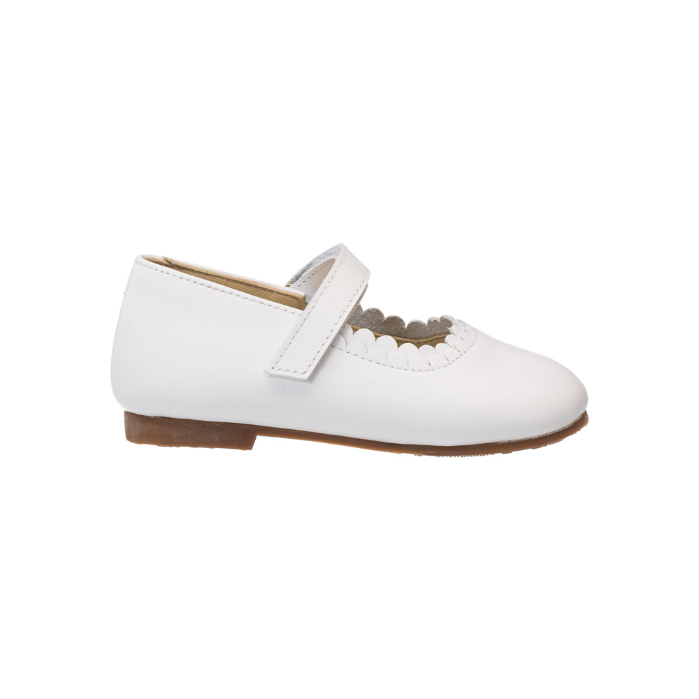 Aria Flat Toddler White