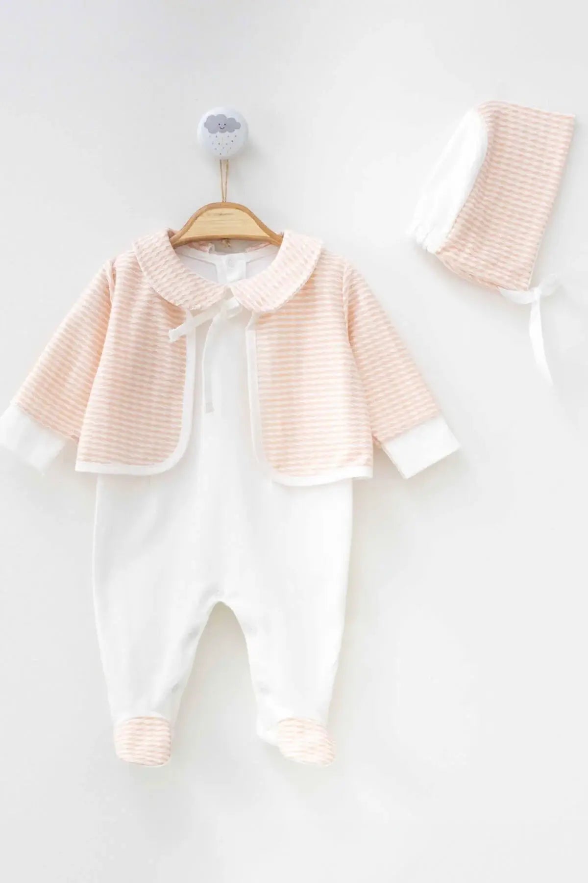 Frankie Salmon Baby Set