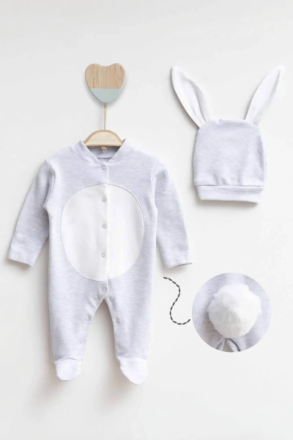 Bunny Gray Bodysuit