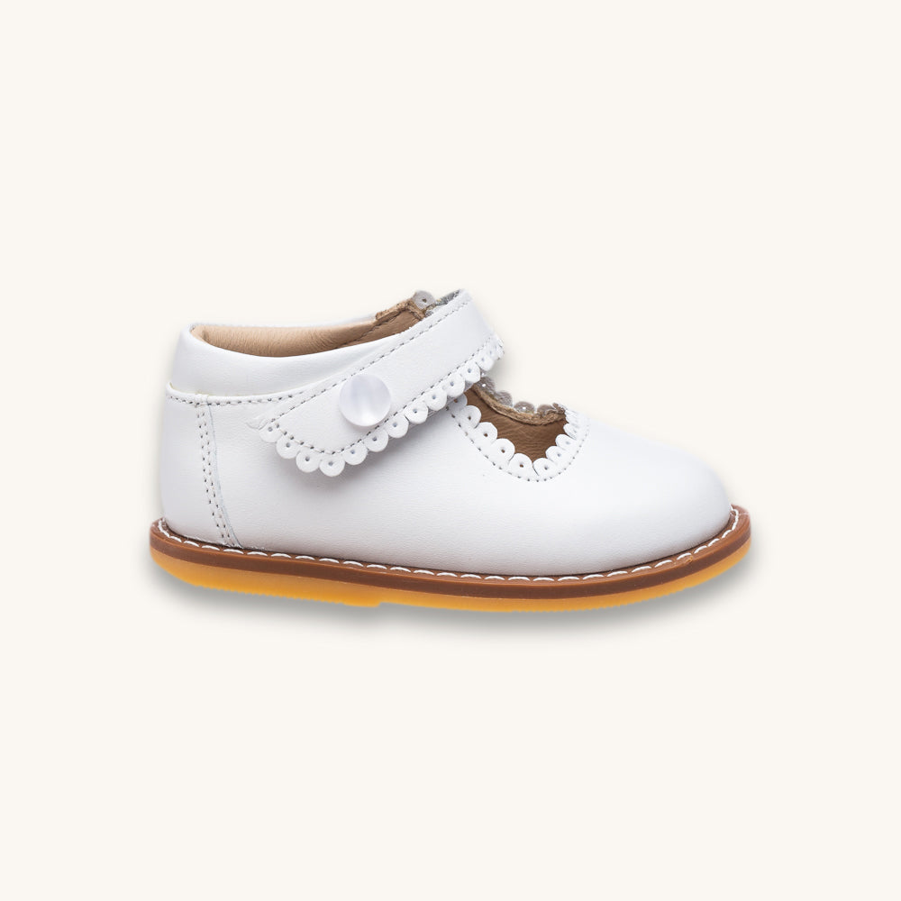 Mary Jane Toddler White