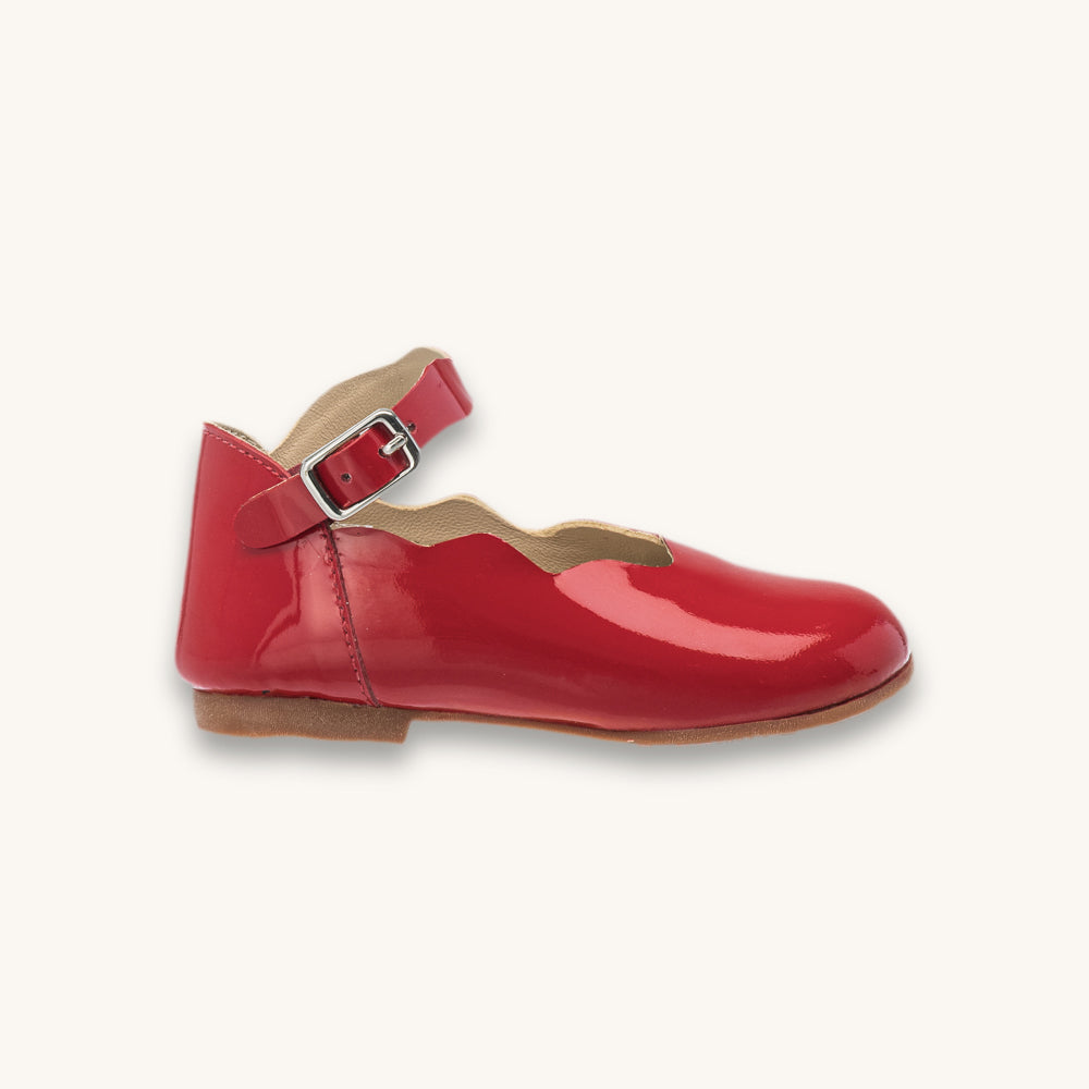 Ondina Flats Toddler Red