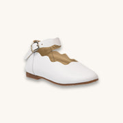 Ondina Flats Toddler White