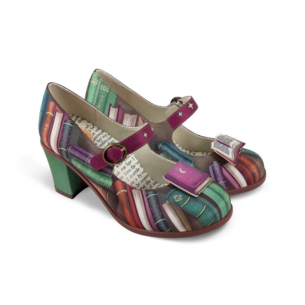 Chocolaticas® Mid Heels Tales &  Soles Women's Mary Jane Pump