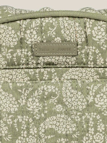 Sazan + Jujube Insulated Bottle Bag - Paisley Floral
