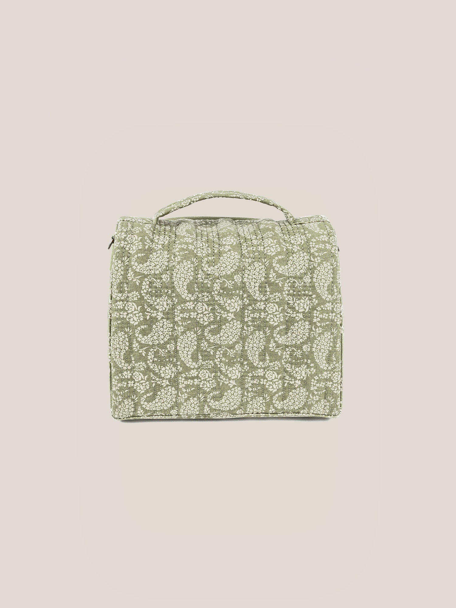 Sazan X Jujube Insulated Bottle Bag - Paisley Floral