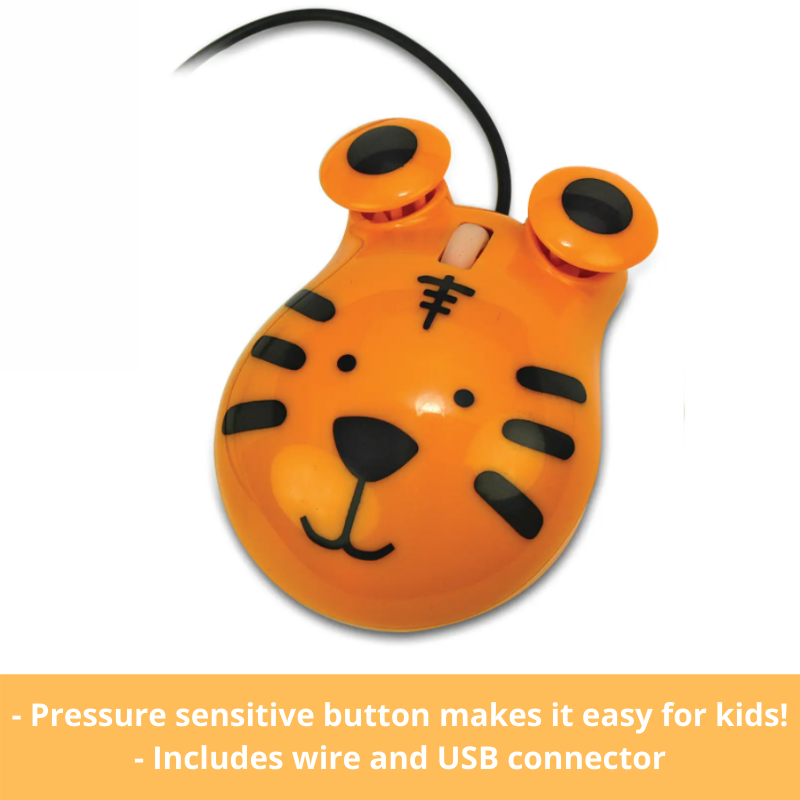 Tiger Shape Computer Mouse