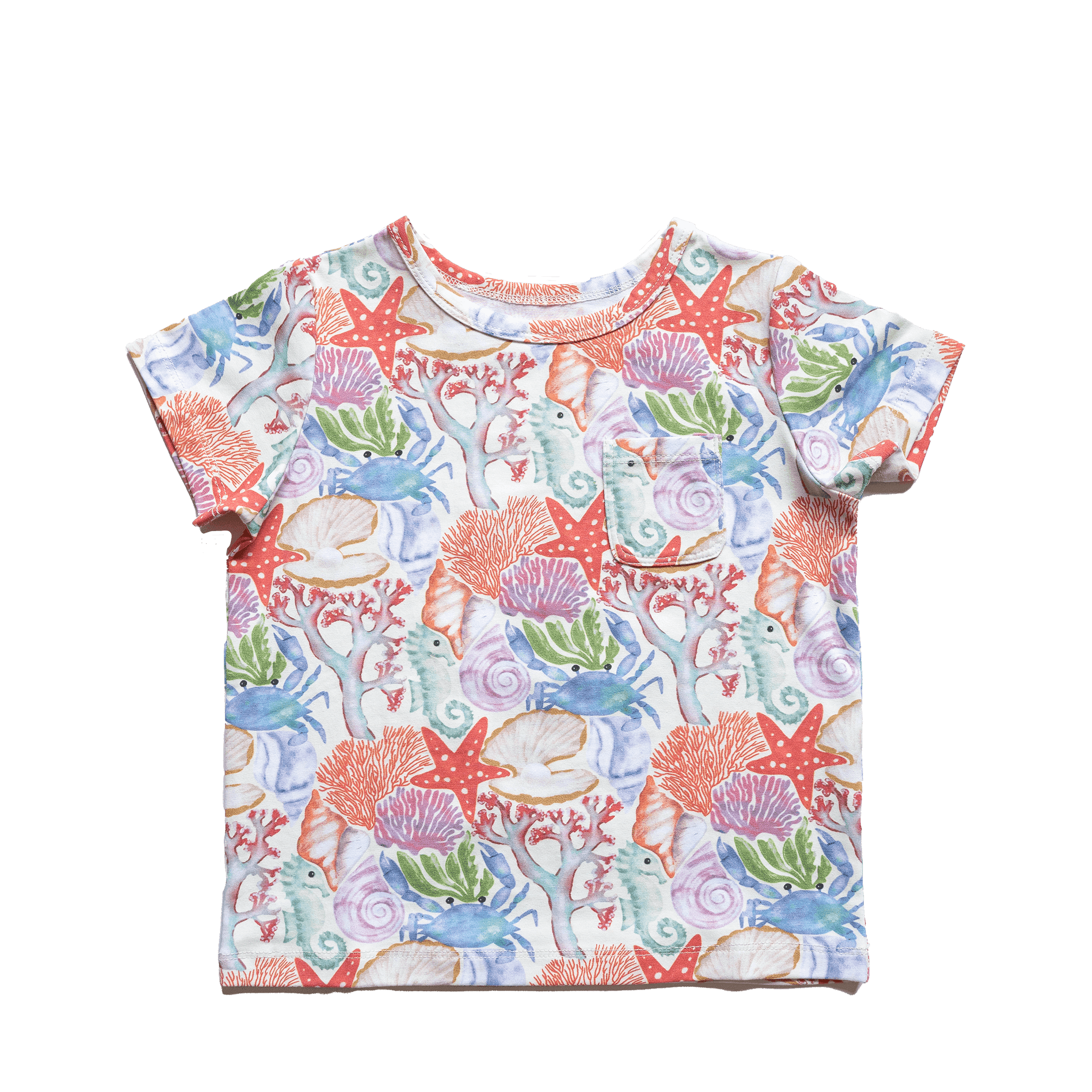 Brooklyn Kids' Tee | Ocean Puzzle
