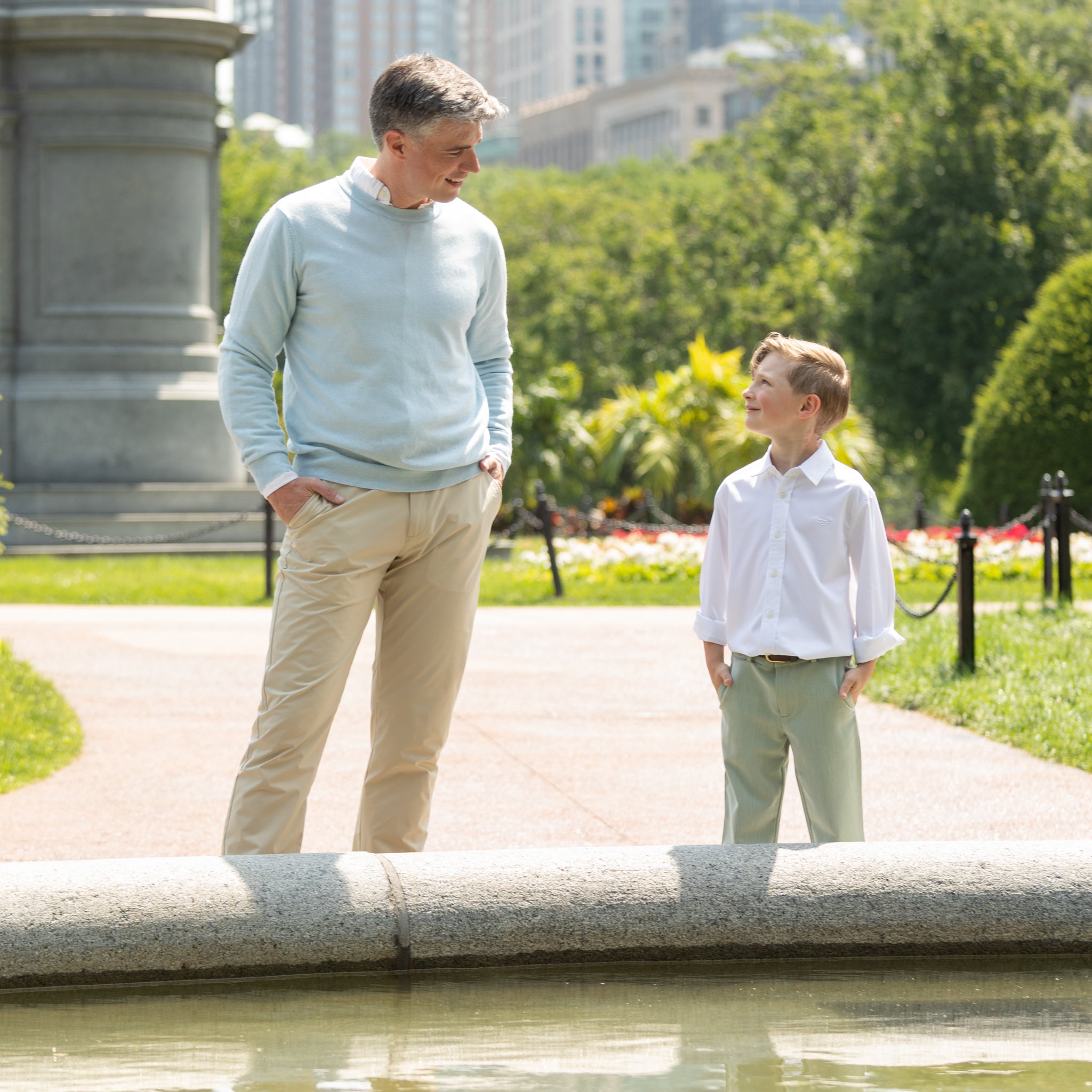 Bradford Trousers In Hanover Herringbone