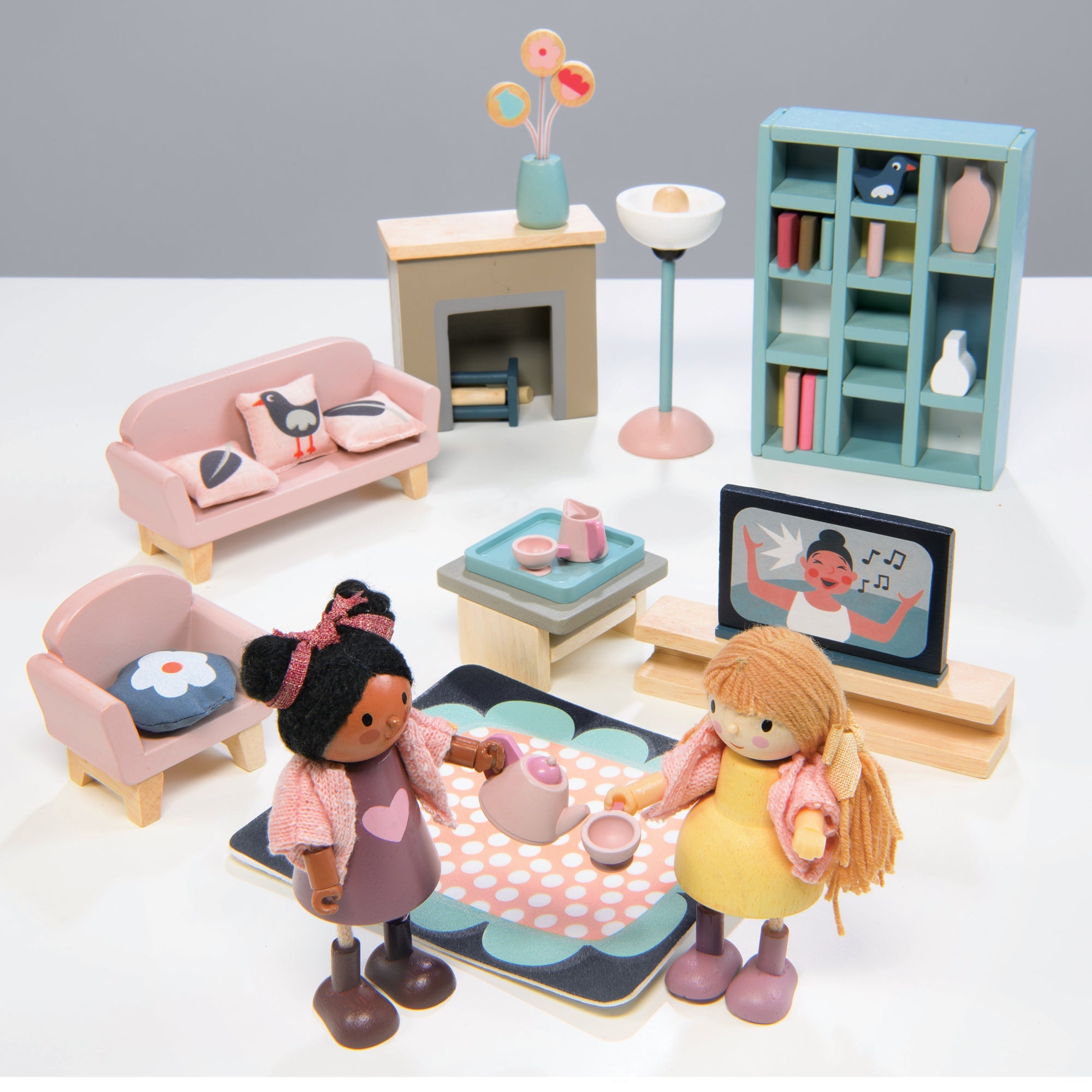 Dolls House Sitting Room Furniture