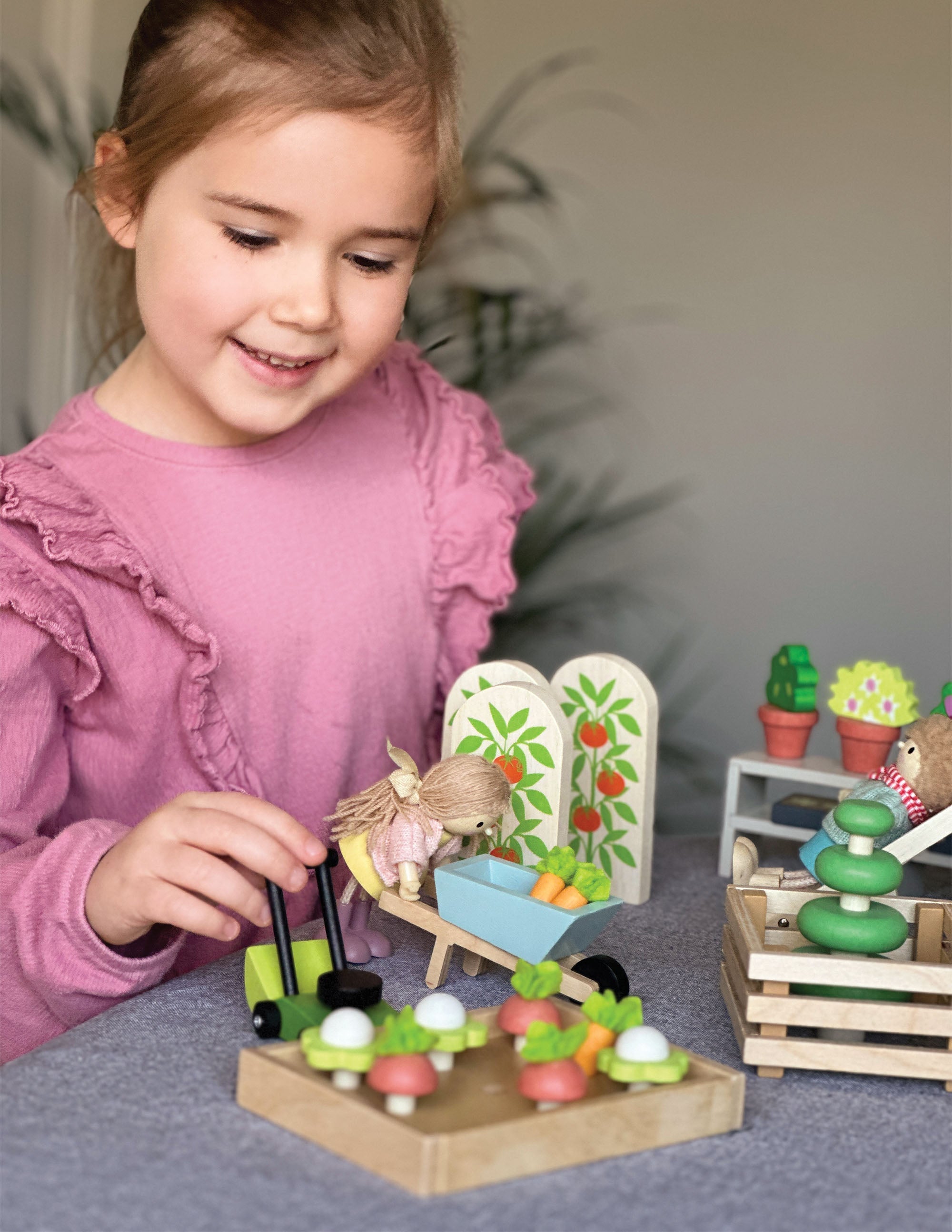 Greenhouse And Garden Set