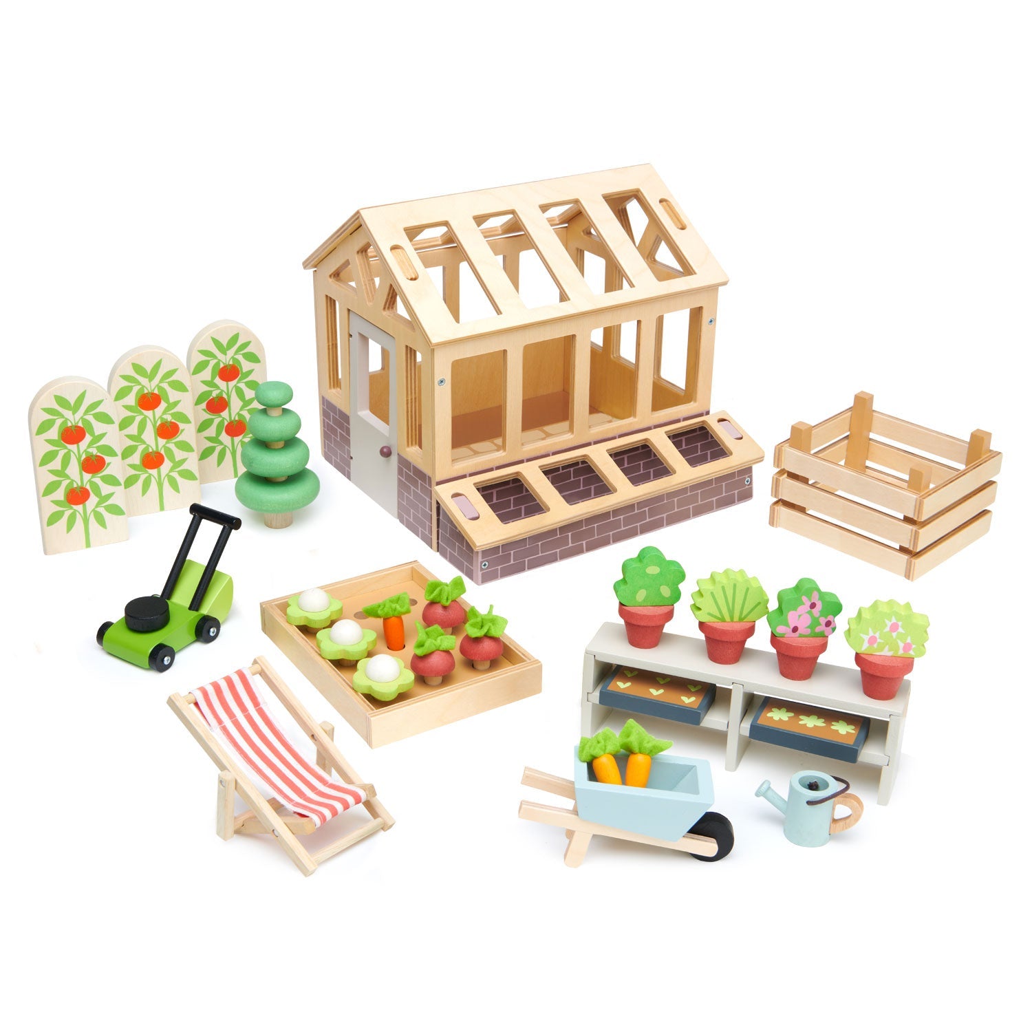 Greenhouse And Garden Set