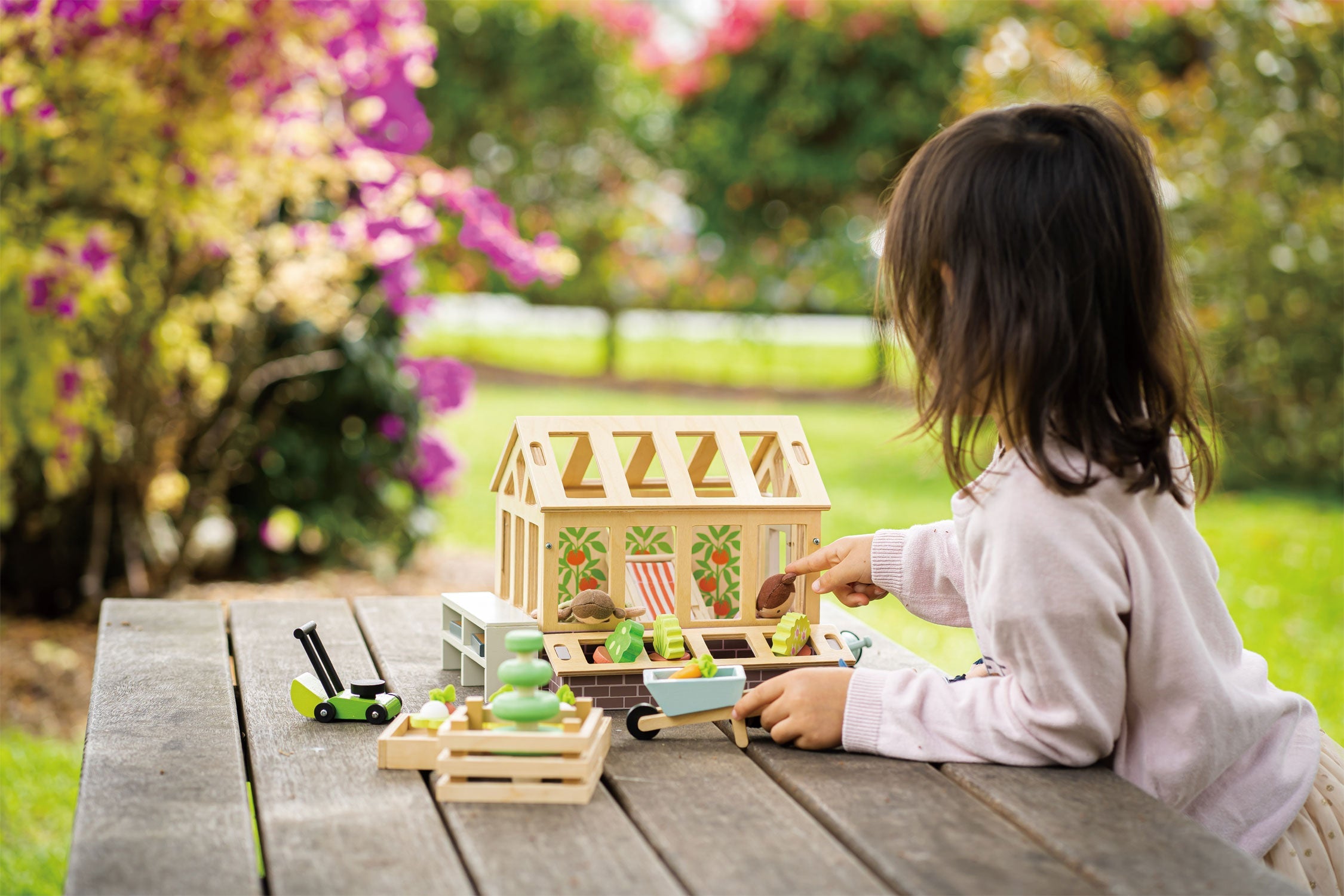 Greenhouse And Garden Set