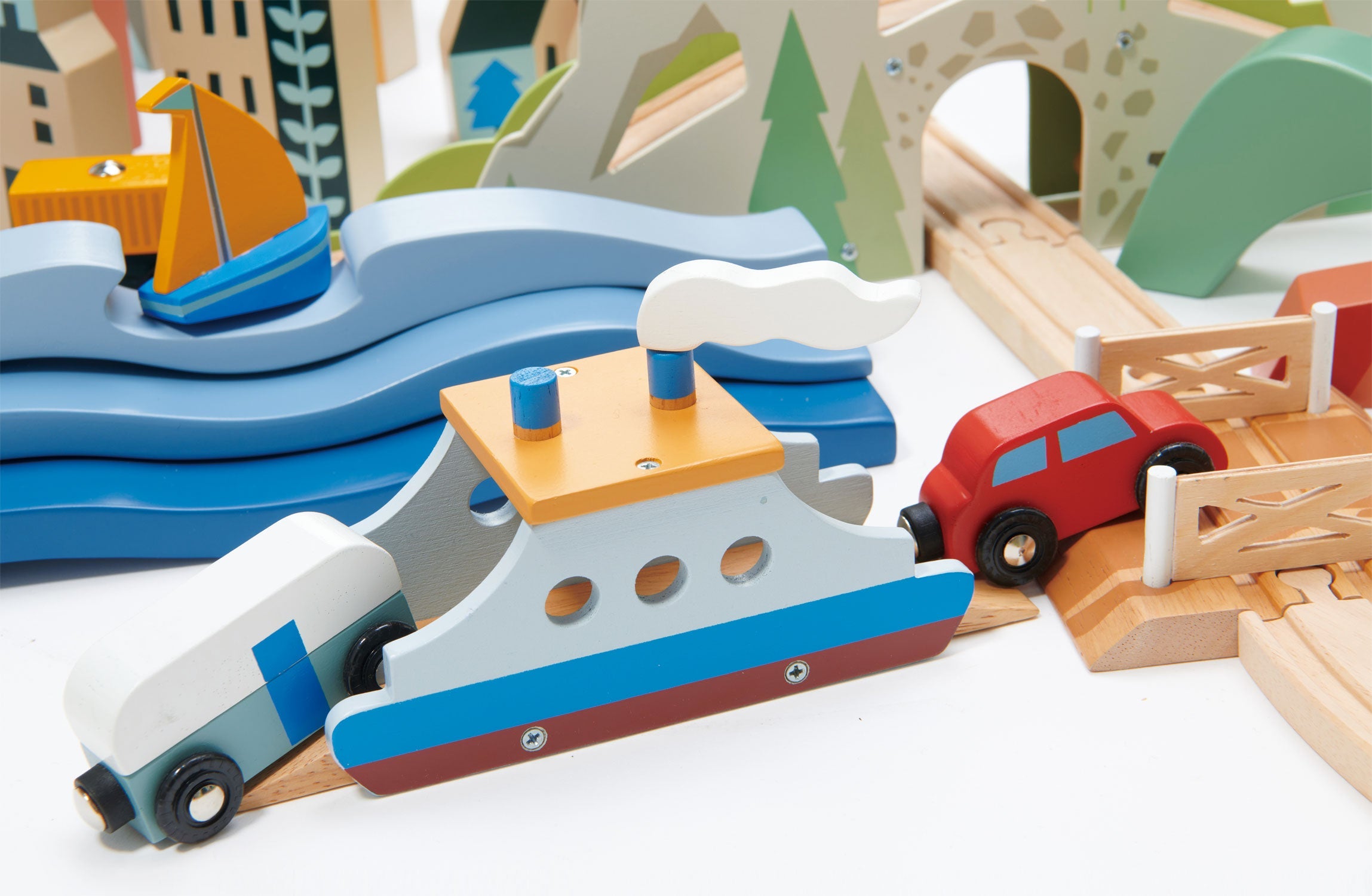 Mountain View Train Set