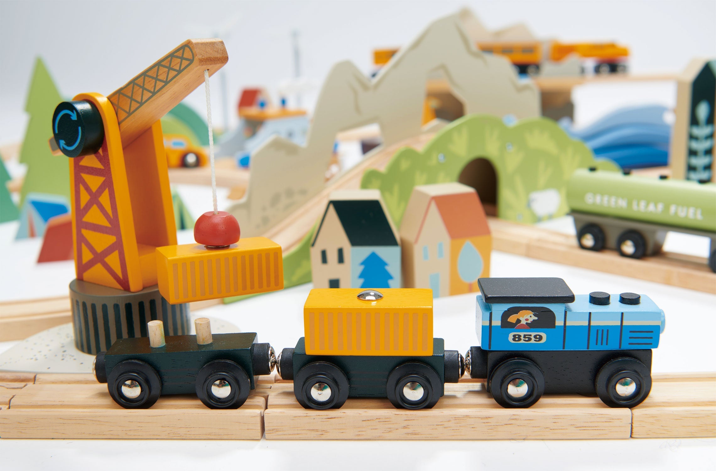 Mountain View Train Set