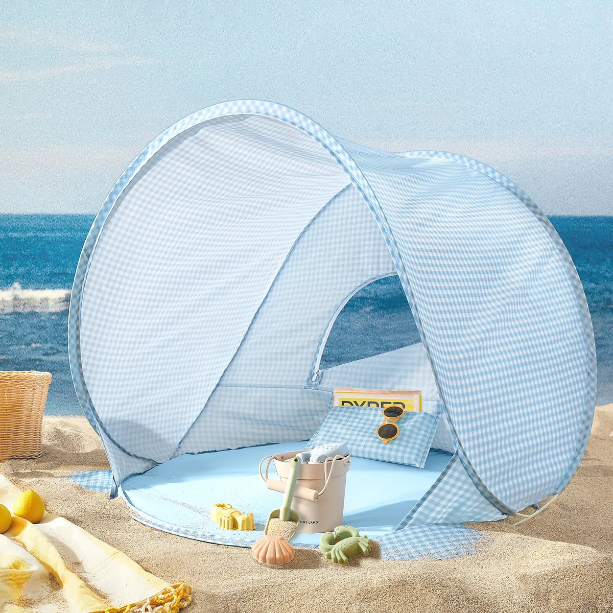 ® One-stop Beach Toy & Tent Set