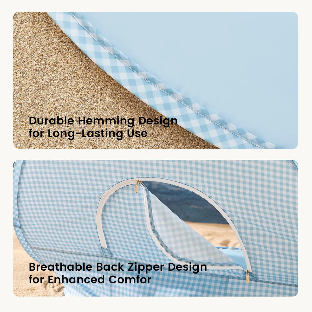® One-stop Beach Toy & Tent Set