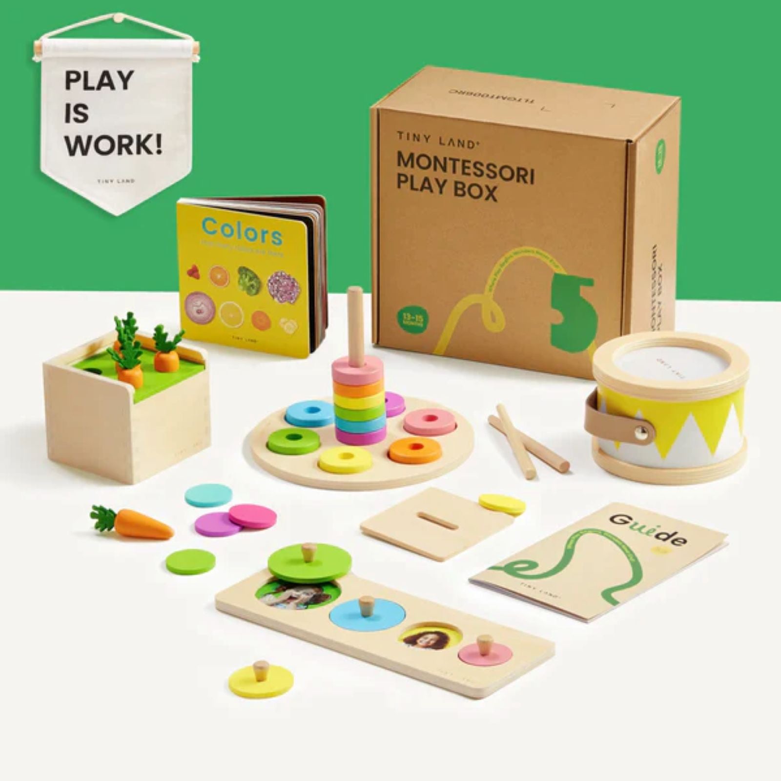 Tiny Land® Montessori Complete Baby Set (0-24 Months)