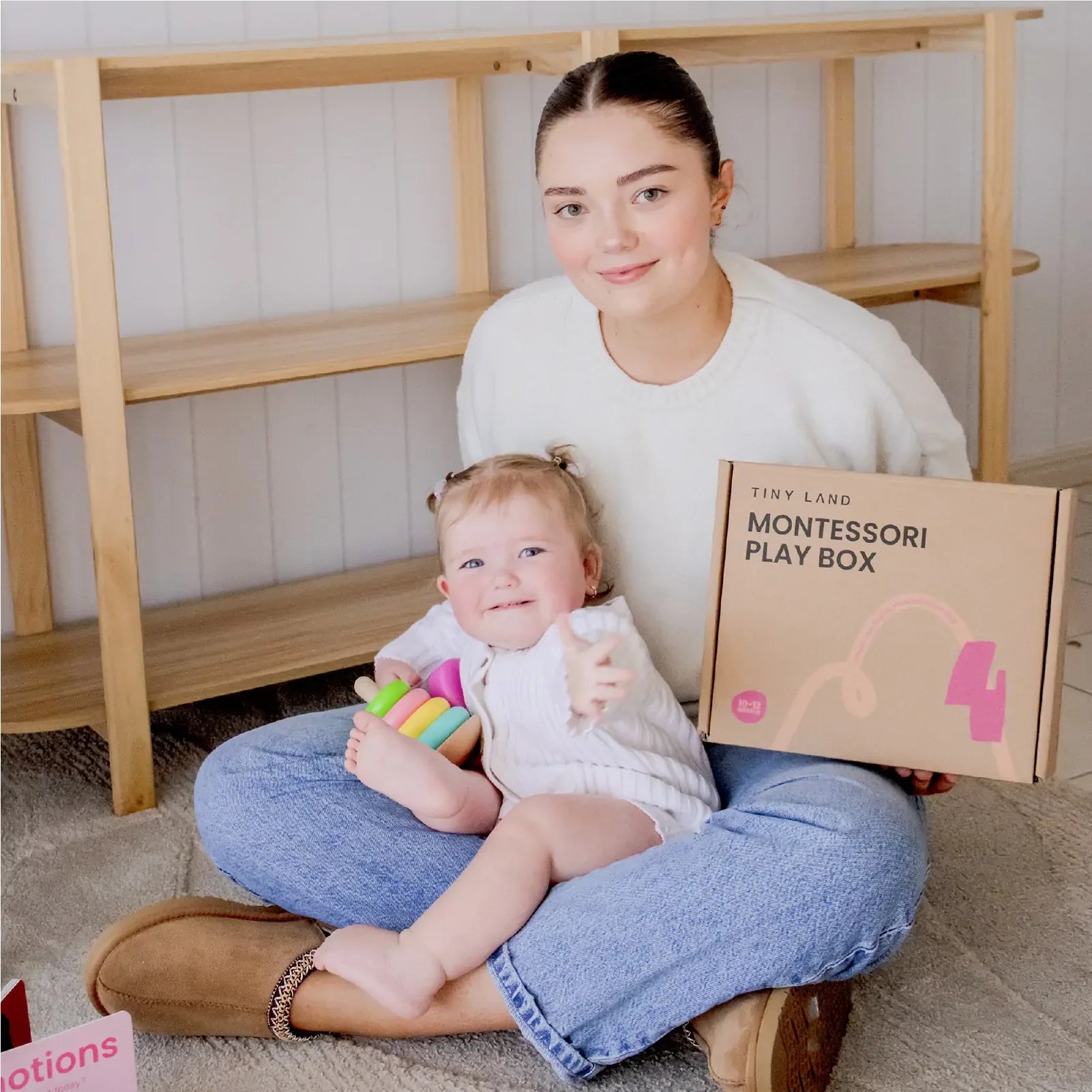 Tiny Land® Montessori Toys For Infants (10–12 Months)