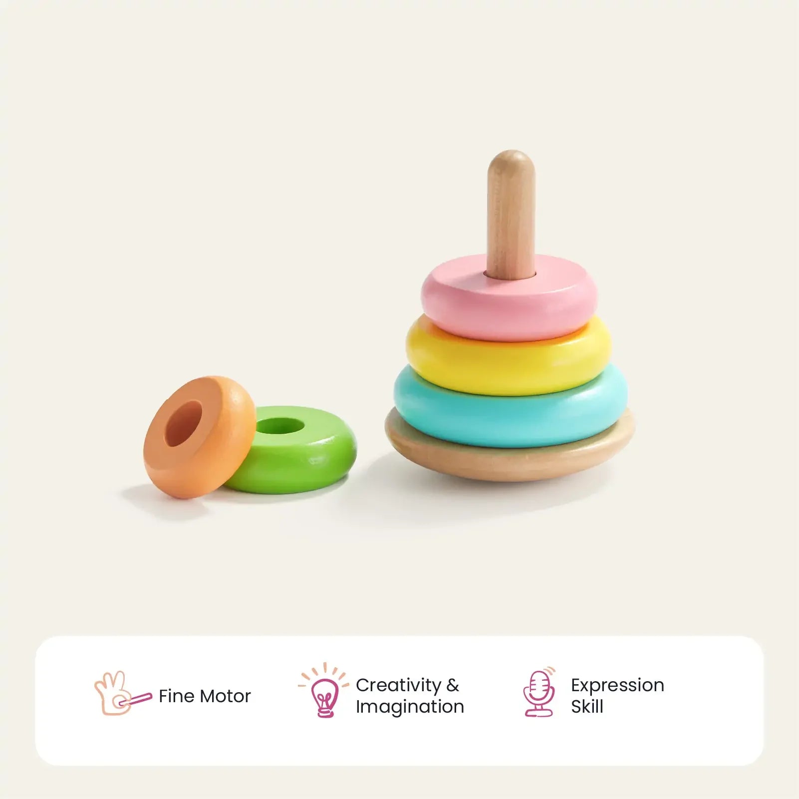 Tiny Land® Montessori Toys For Infants (10–12 Months)
