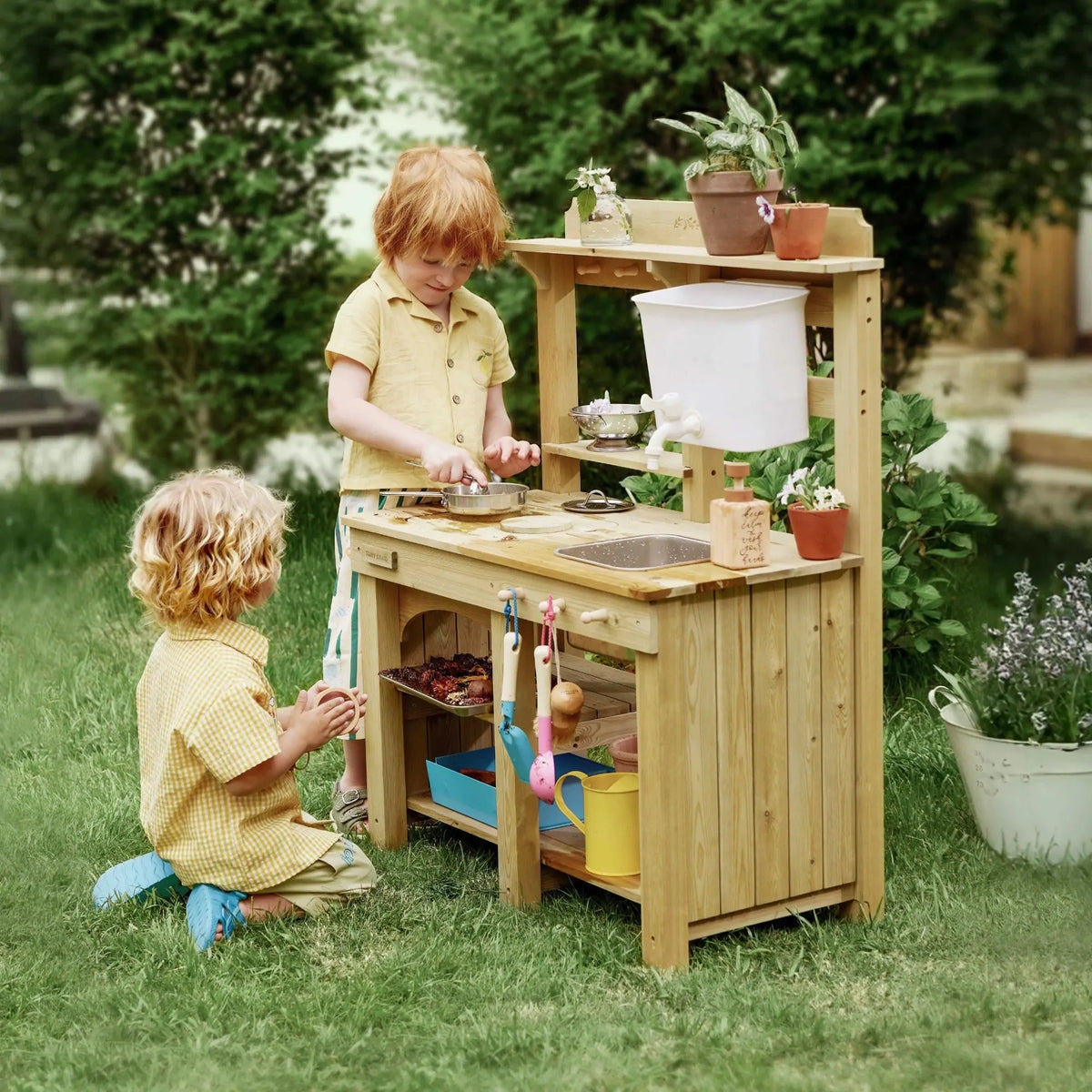 ® Mud Kitchen - Duoplay Outdoor Play Kitchen For Kids