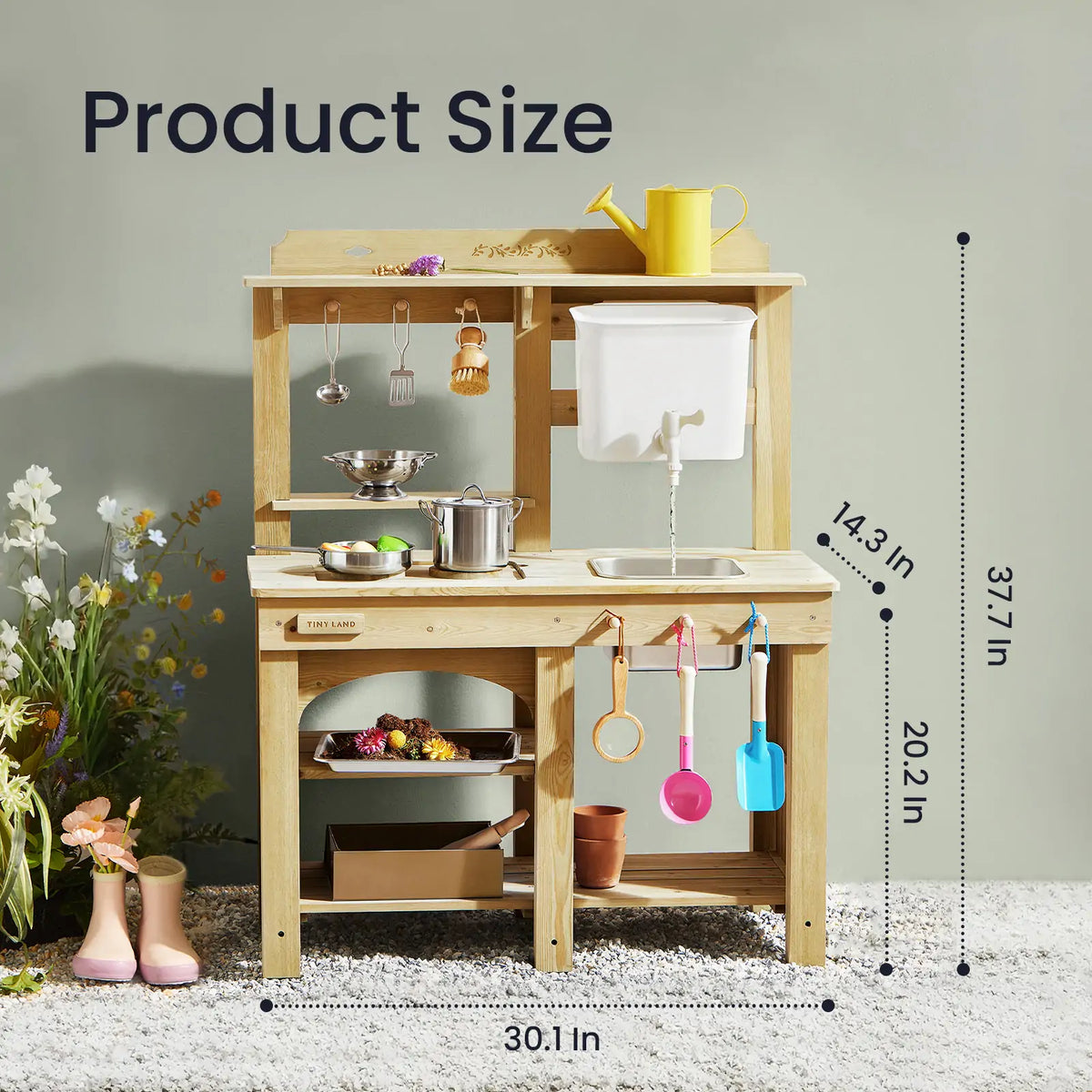 ® Mud Kitchen - Duoplay Outdoor Play Kitchen For Kids