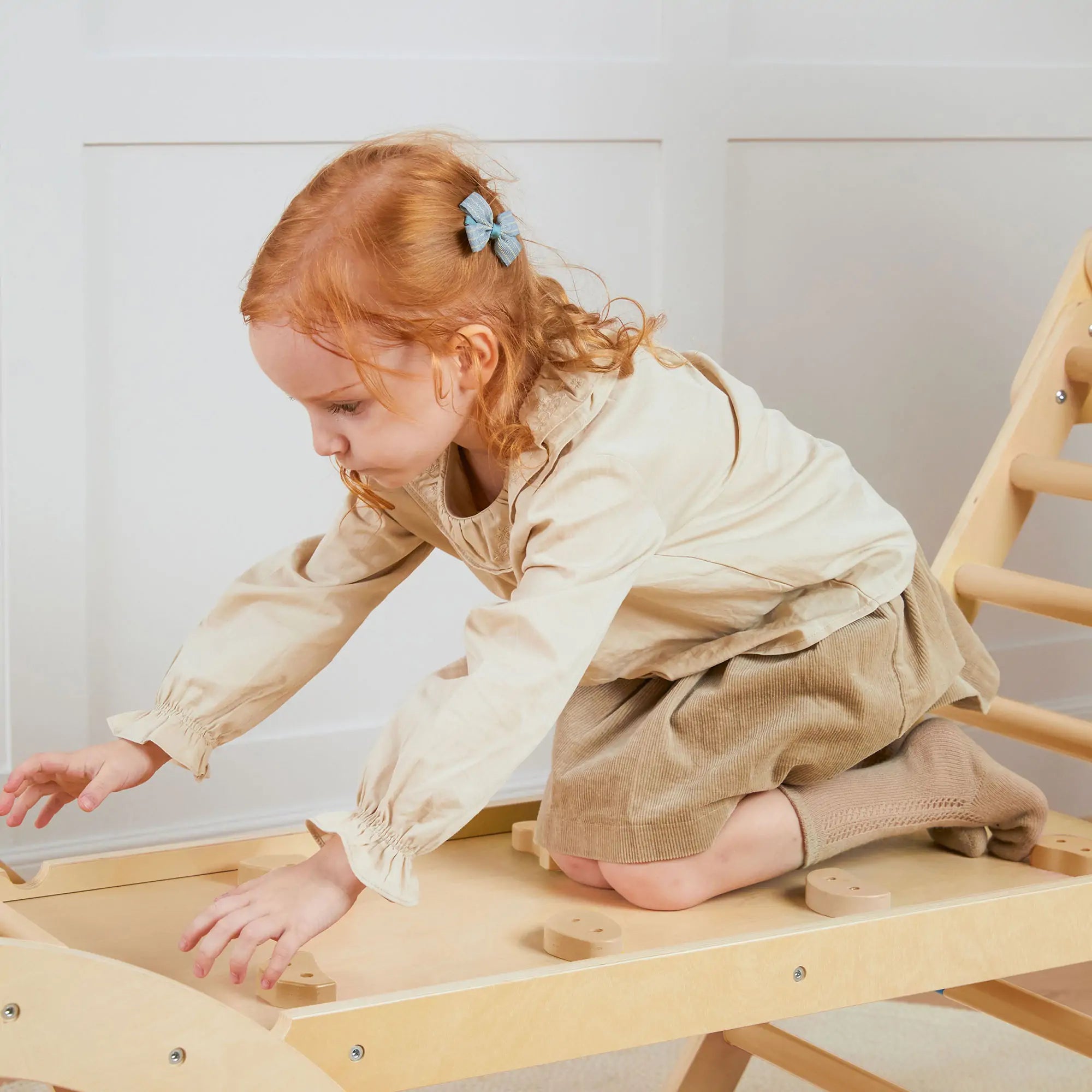 ® Pikler Triangle 7-in-1 Montessori Climbing Set
