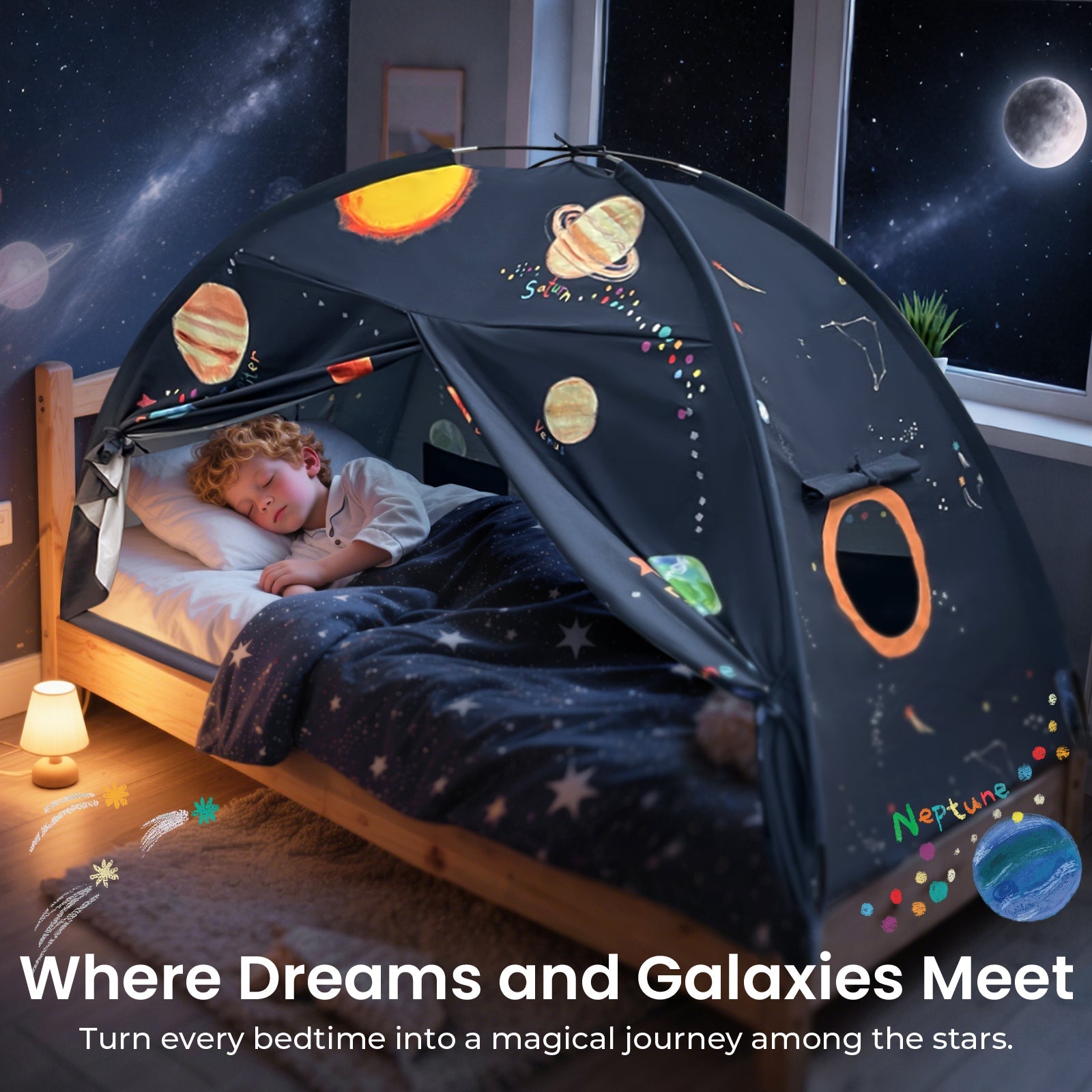 ® Versatile Kids Bed Tent & Play Tent