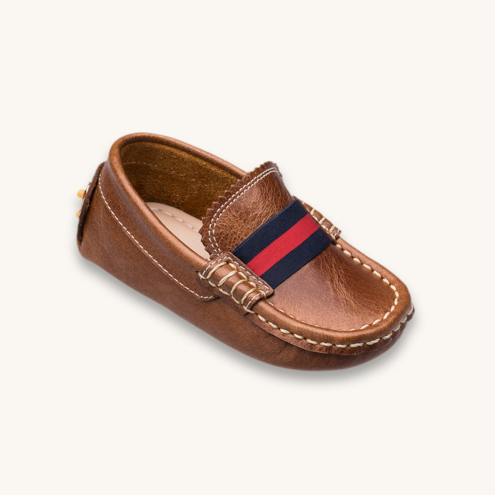 Club Loafer Toddler Natural Brown