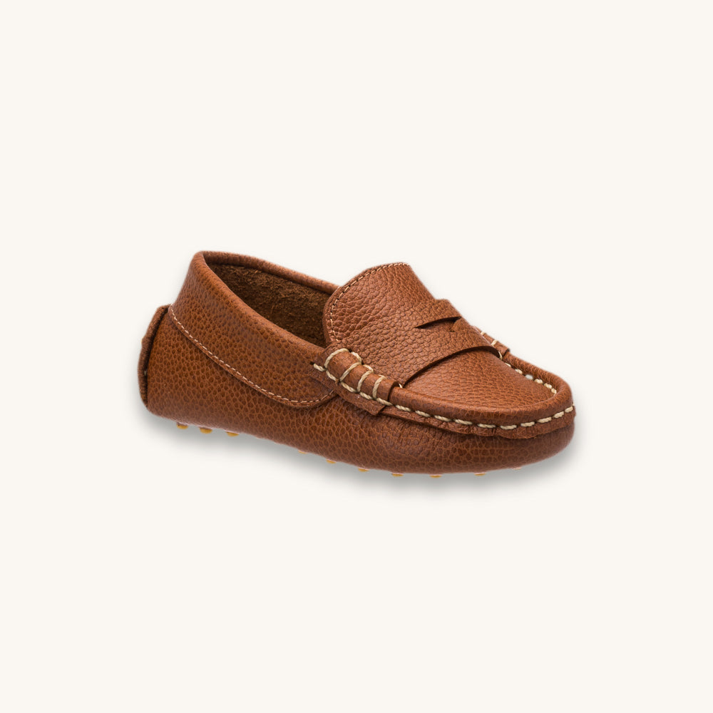 Lakke Driver Loafer For Toddlers Tan