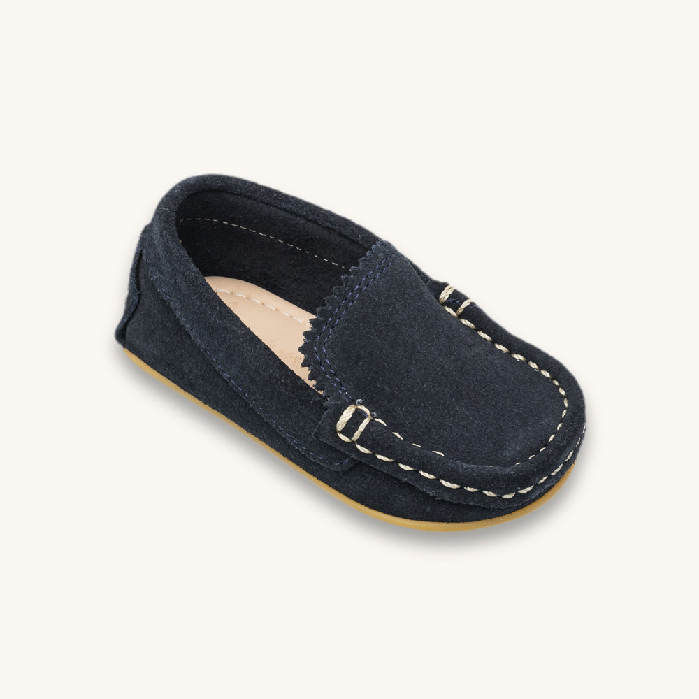 Antton Driver Moc Toddlers Suede Blue