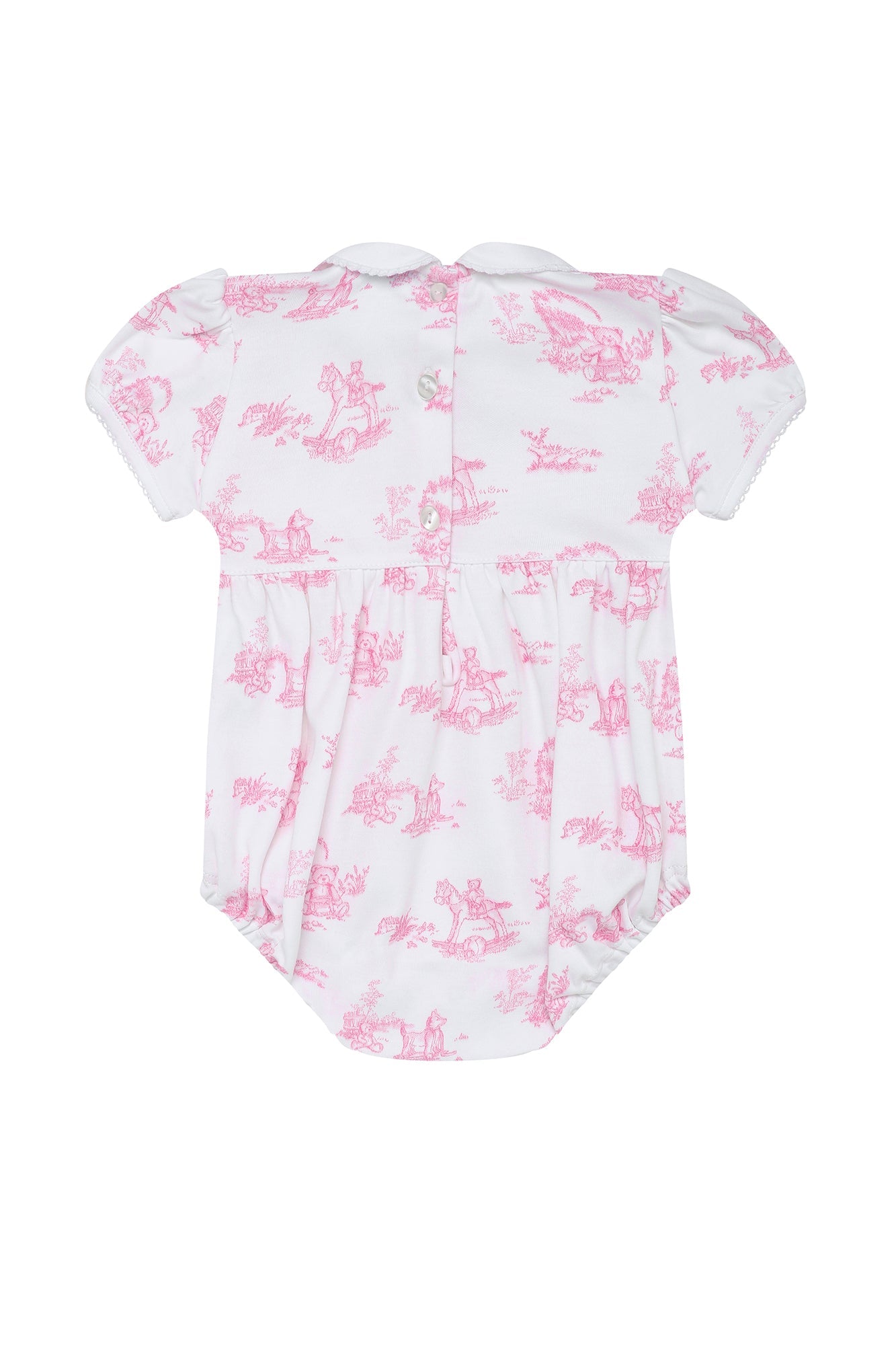 Pink Toile Baby Bubble