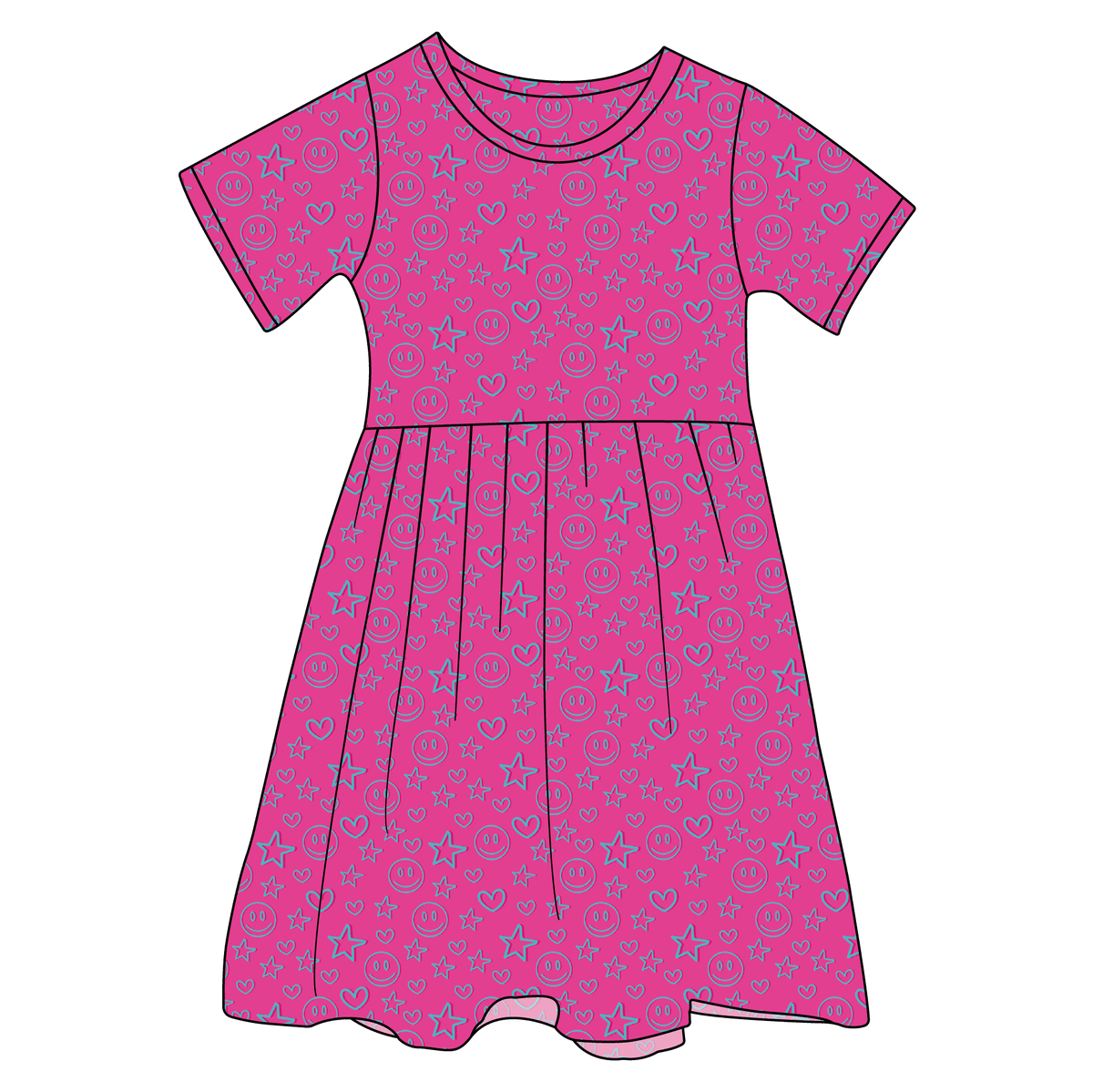 Tobin Bamboo Ruffle Spin Dress (pre-order)