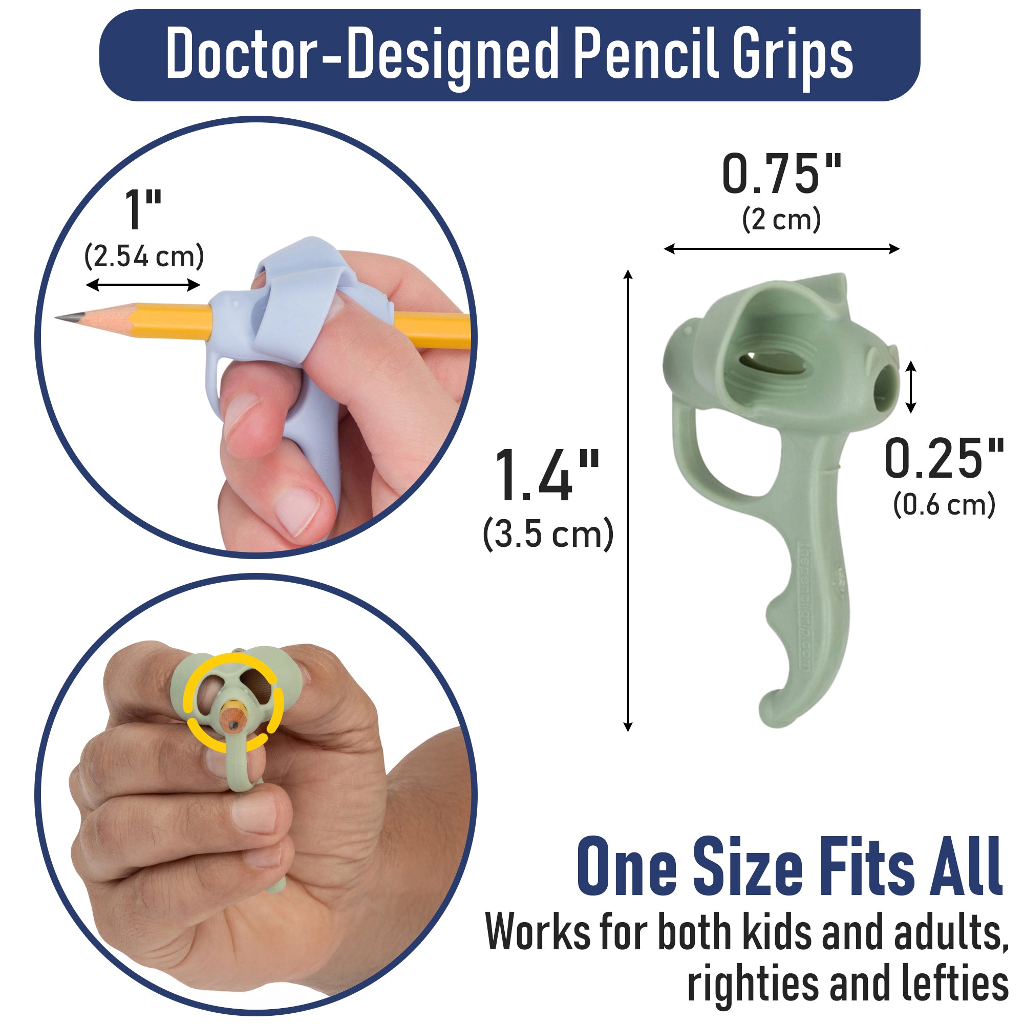 Five Finger Pencil Grip 6 Pack