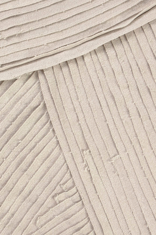 Stonewashed Wall Decor Thin Canvas New Grey