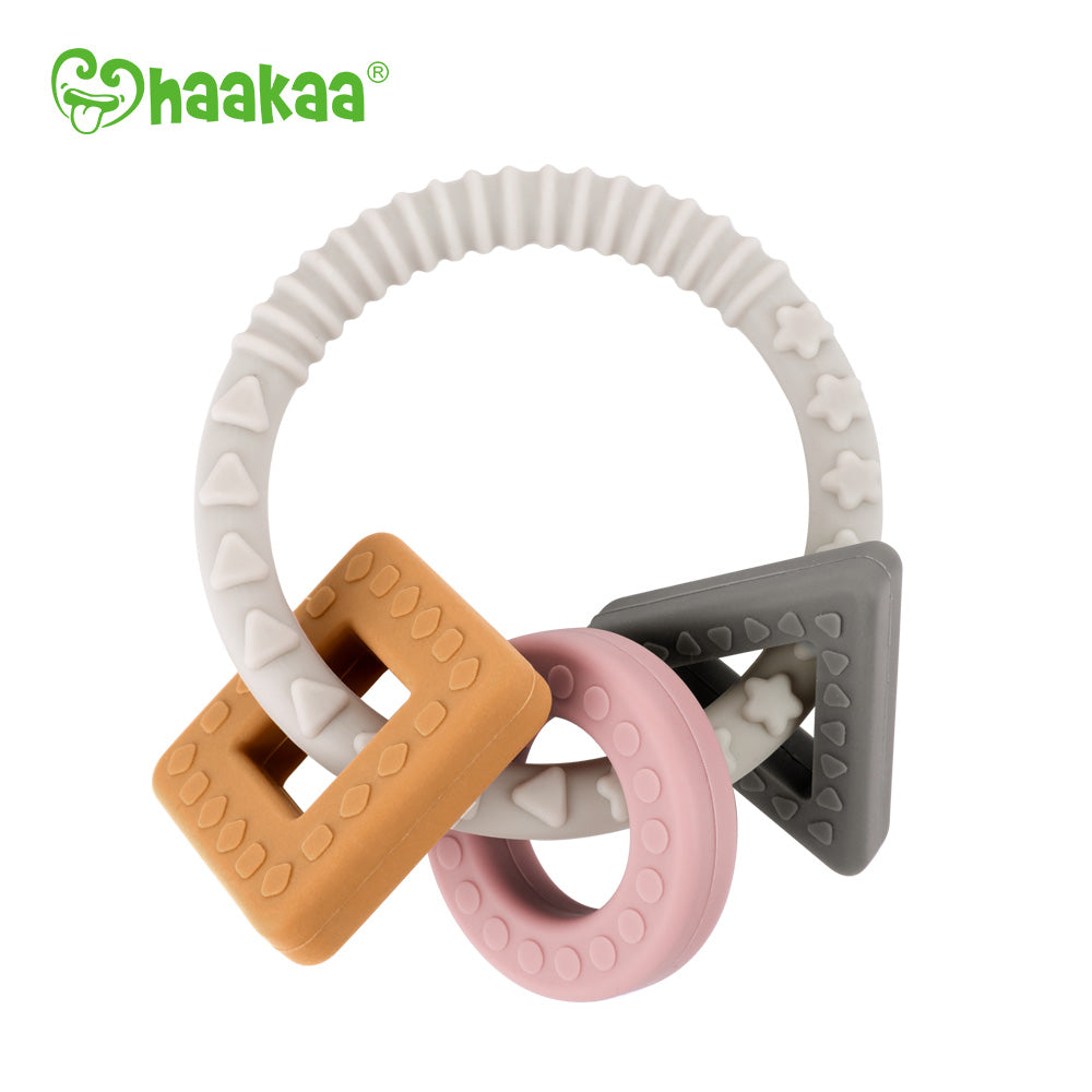 Haakaa Silicone Teething Ring 1 Pk