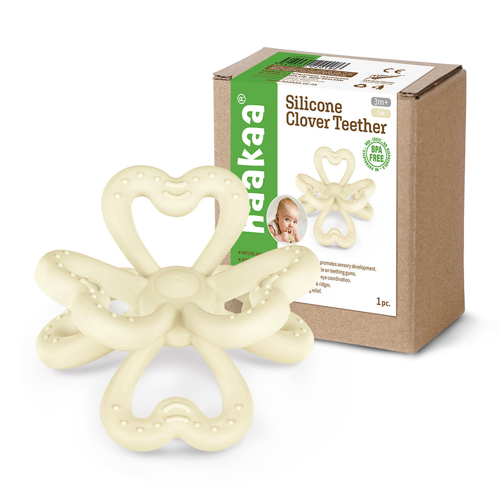 Silicone Clover Teether 1 Pk