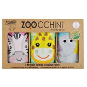 Toddler Organic Potty Training Pants (3-pk) - Zoo Friends **pre-order (orders Will Ship In Full Early March '25)**