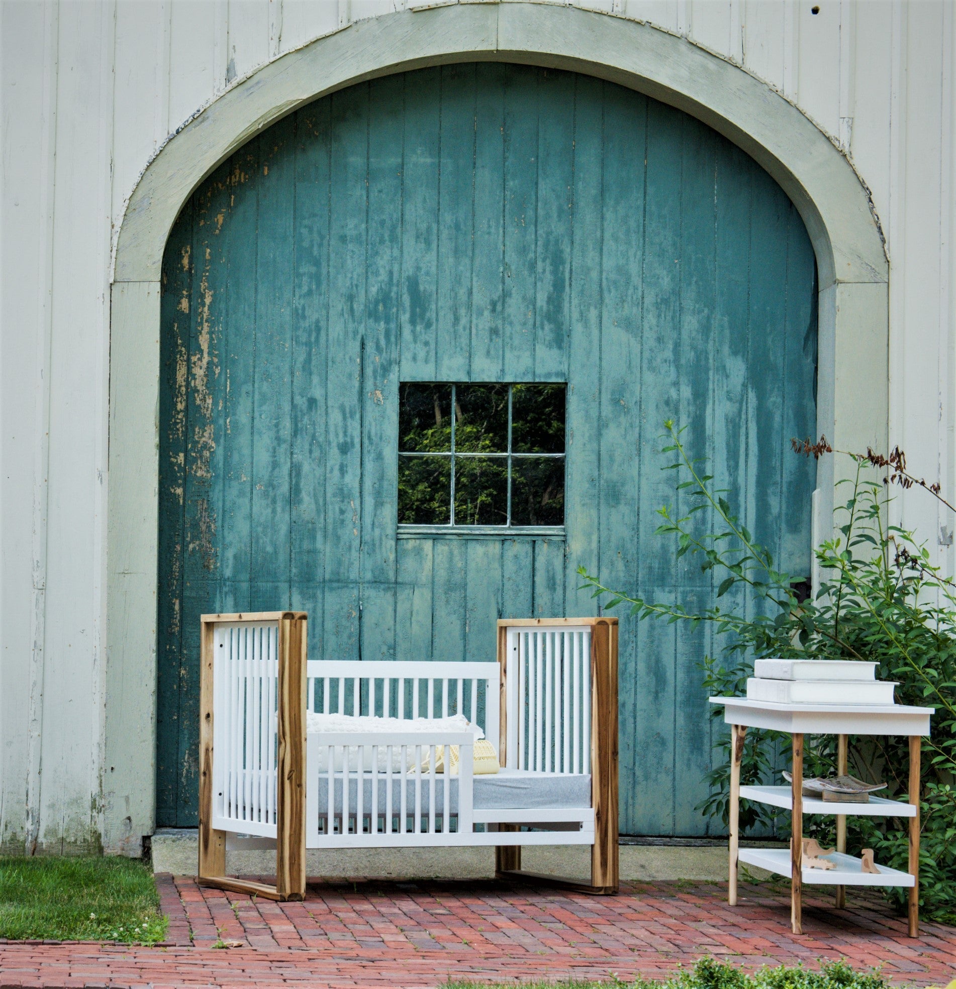 Branch Open Shelf Changing Table