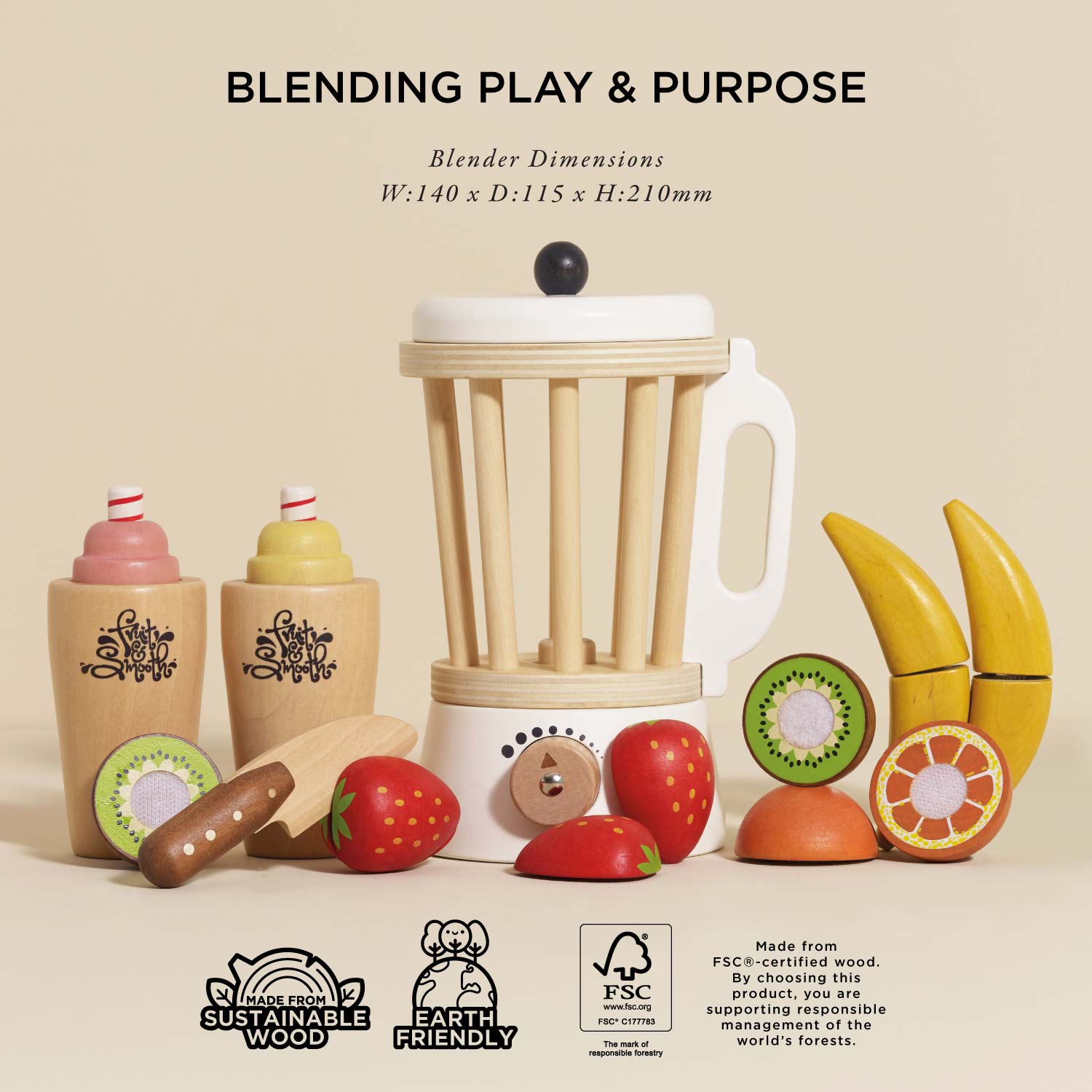 Fruit & Smoothie Blender Set