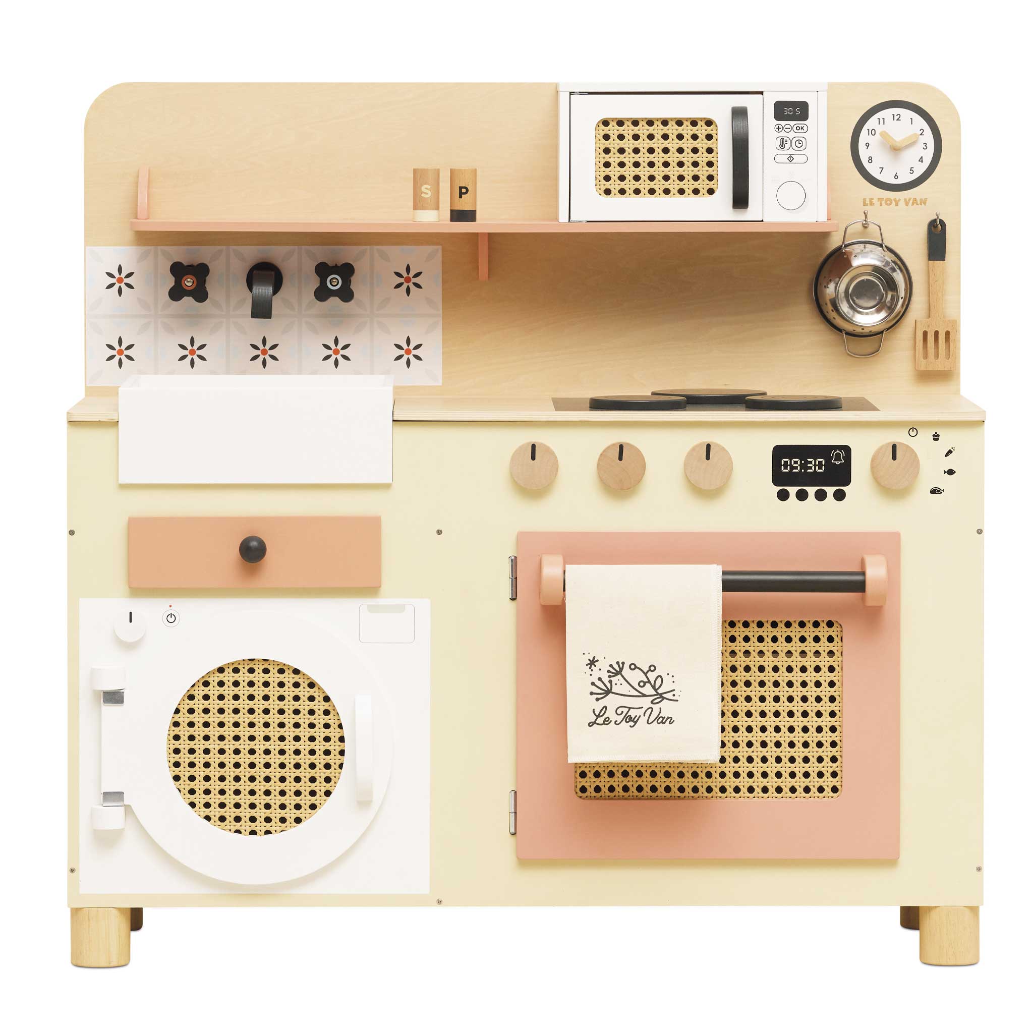 Family Size Wooden Play Kitchen