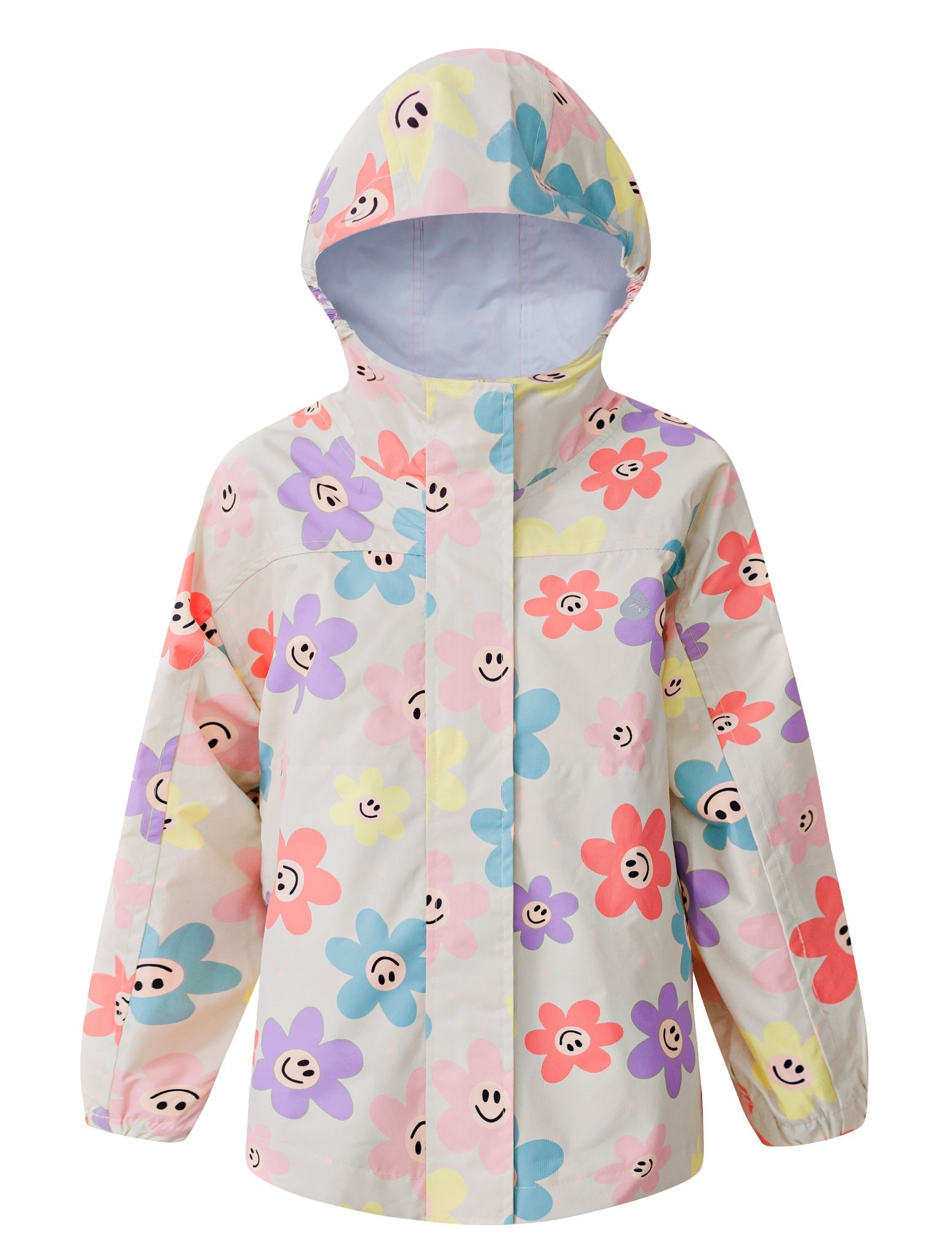 10k Packaway Rainshell - Happy Daisy